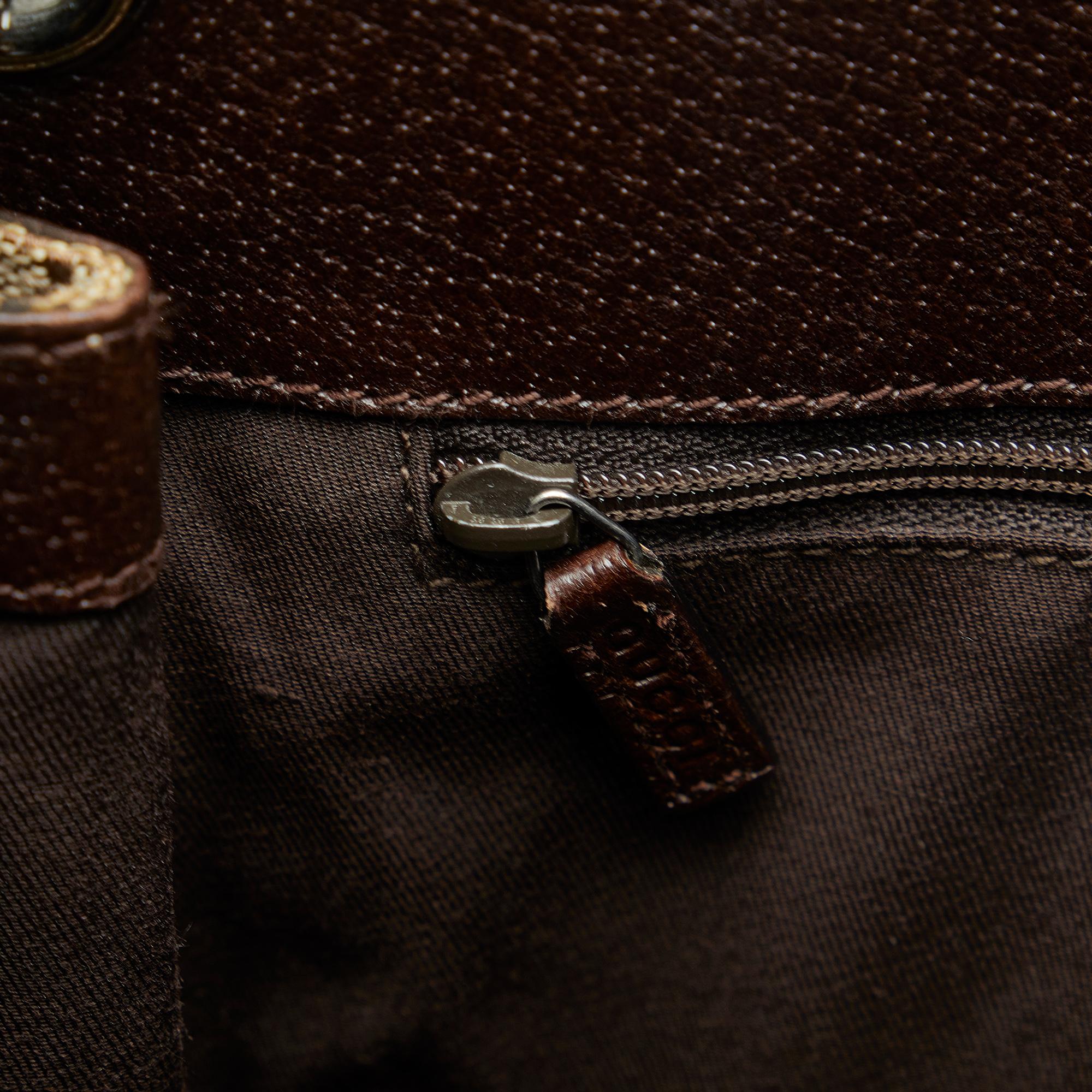 Gucci GG Canvas Eclipse Crossbody (SHG-wHRibW)