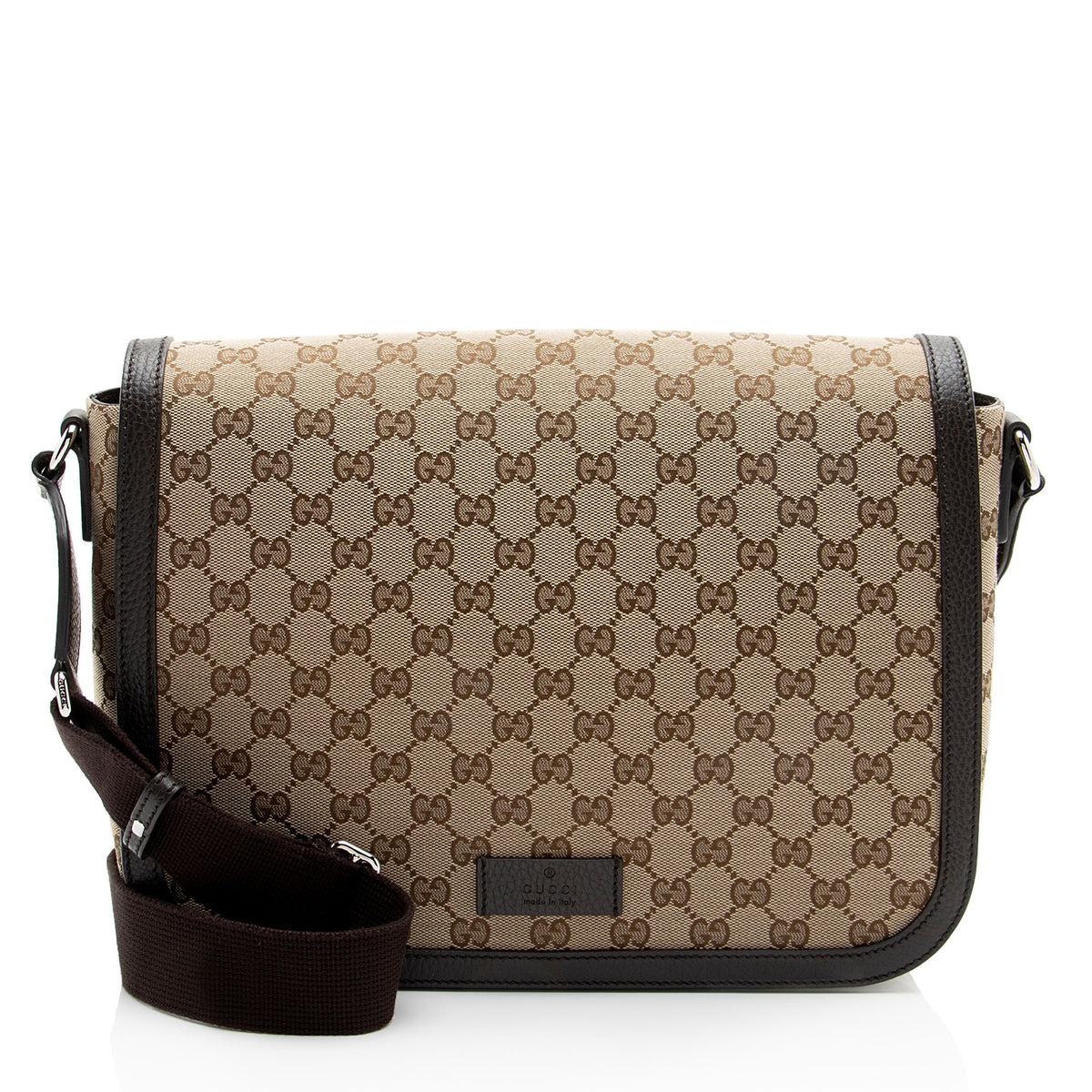 Gucci GG Canvas Flap Messenger