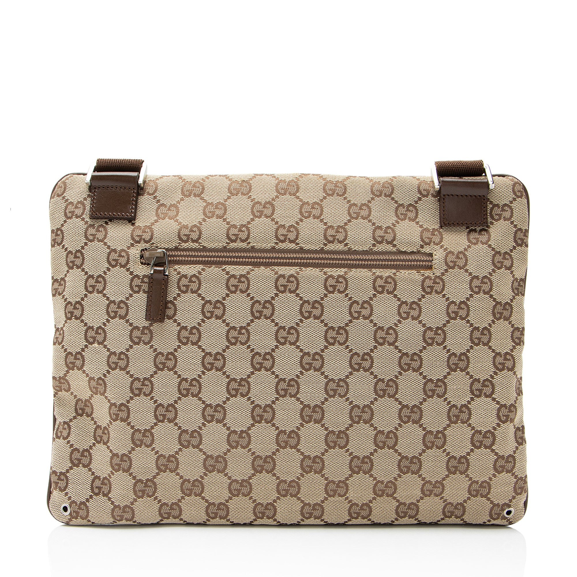 Gucci GG Canvas Flat Small Messenger