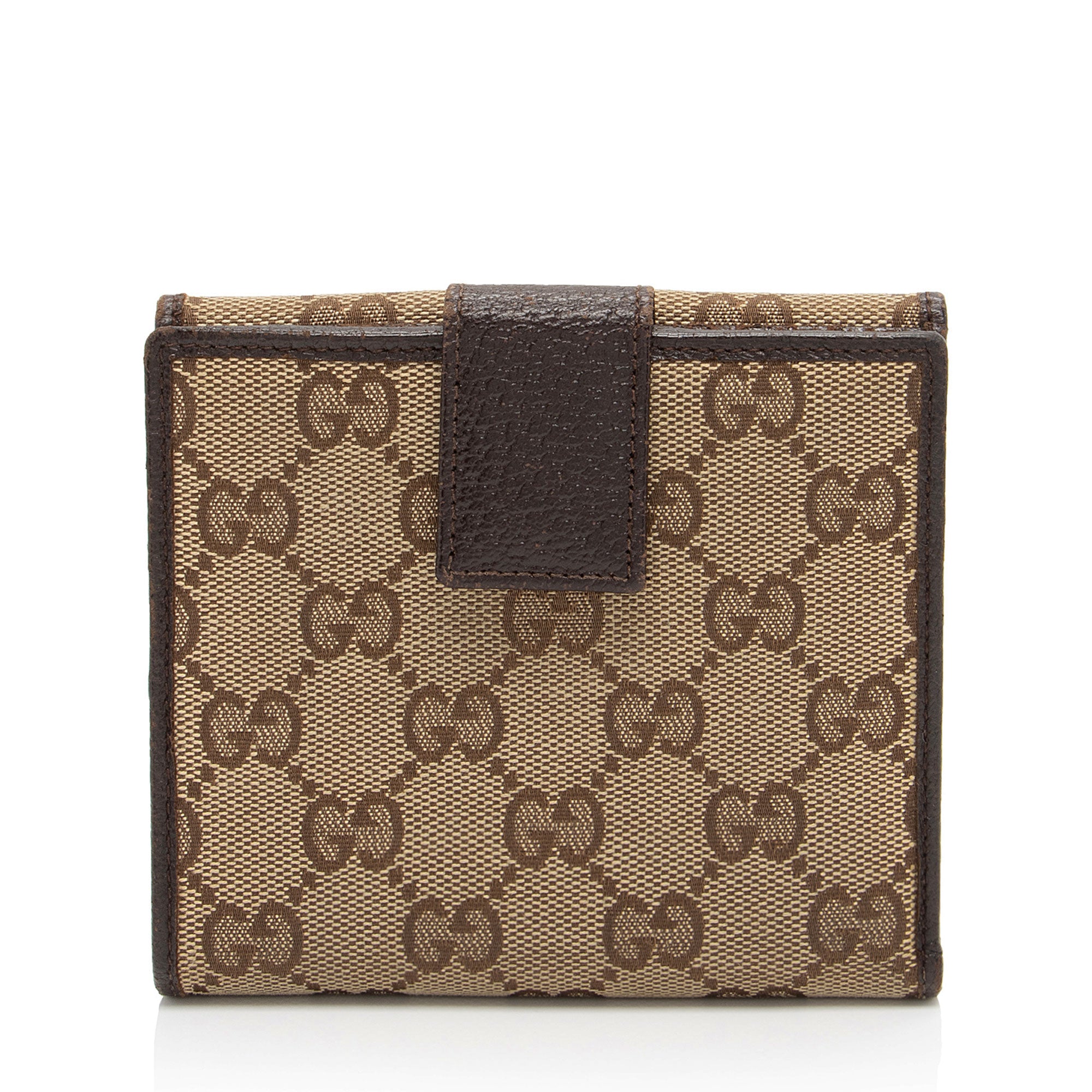 Gucci GG Canvas French Wallet (SHF-Acn7sT)