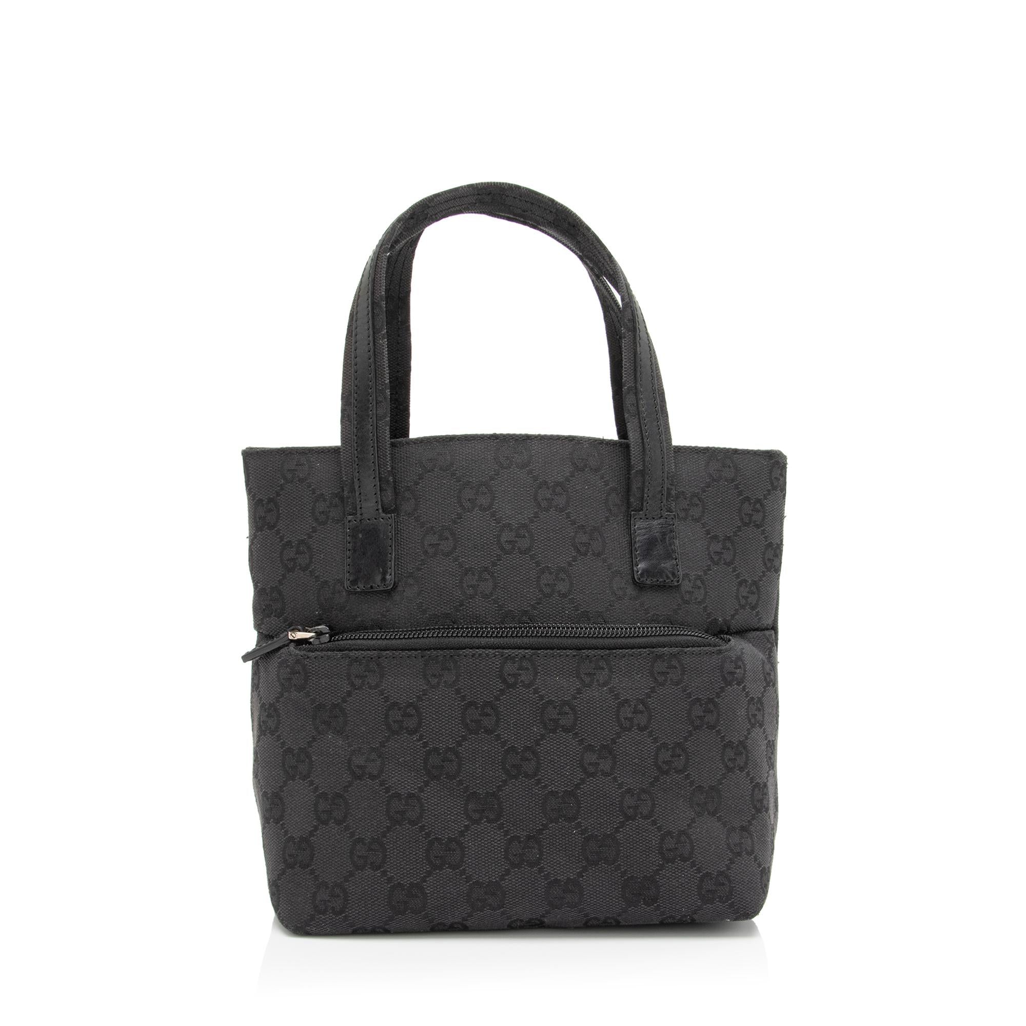 Gucci GG Canvas Front Pocket Mini Tote (SHF-v82o4Q)