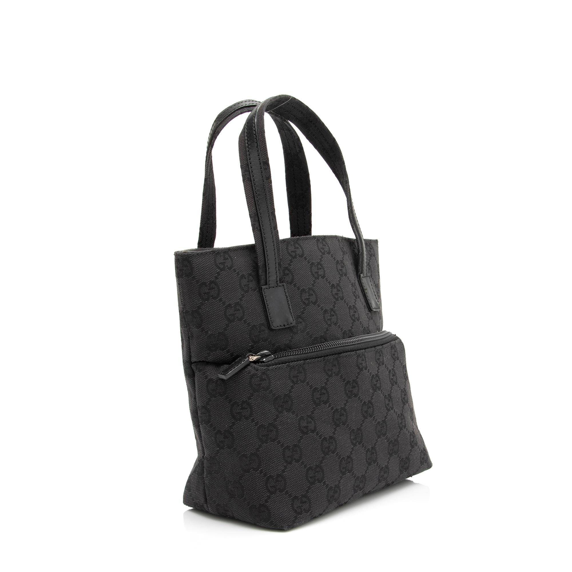 Gucci GG Canvas Front Pocket Mini Tote (SHF-v82o4Q)