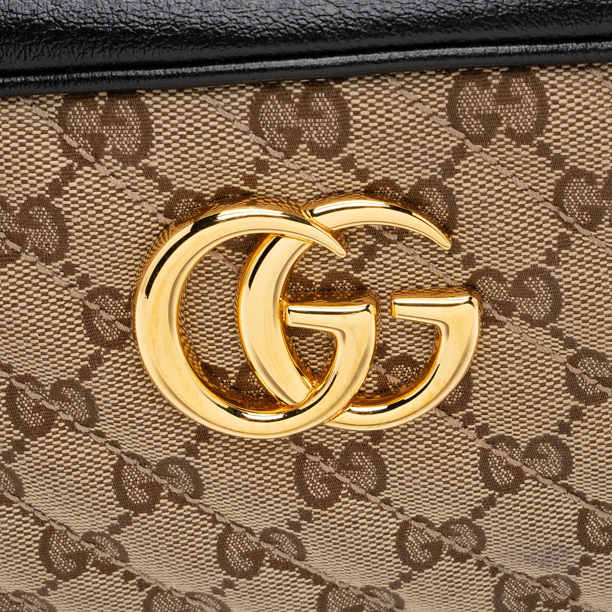 Gucci GG Canvas GG Marmont Small Shoulder Bag (SHF-JQX8ke)