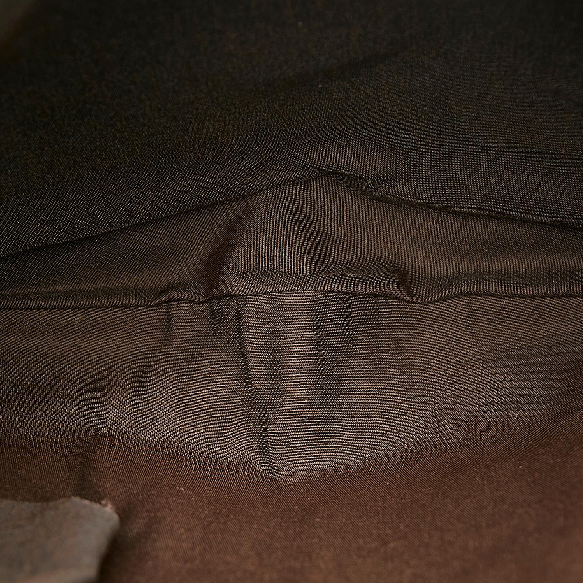 Gucci GG Canvas Half Moon Crossbody (SHG-37361)