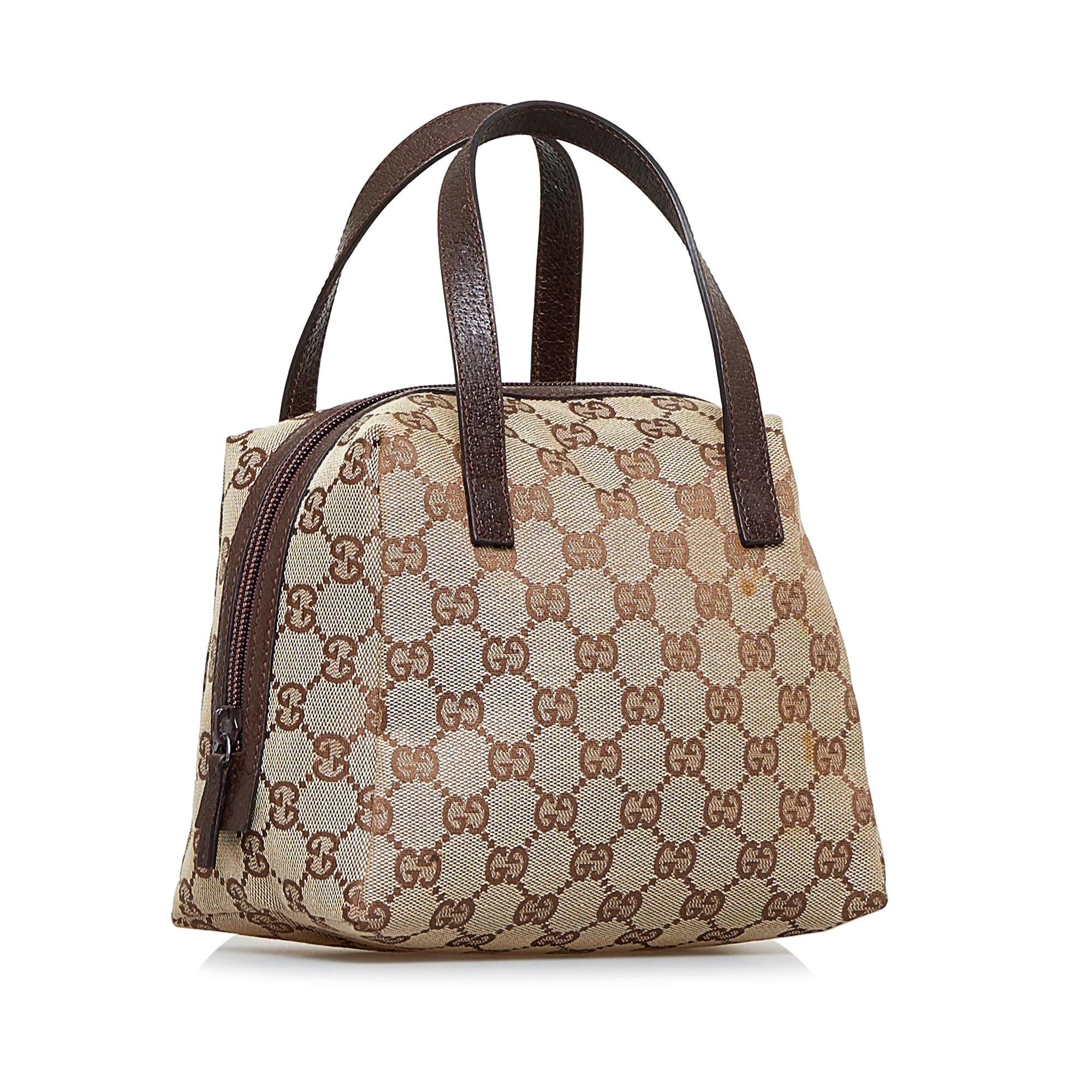 Gucci GG Canvas Handbag (SHG-Z1b374)