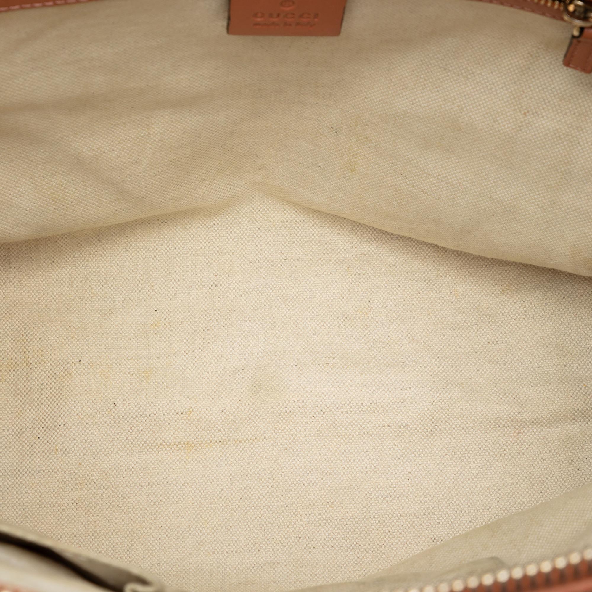 Gucci GG Canvas Heart Bit Satchel