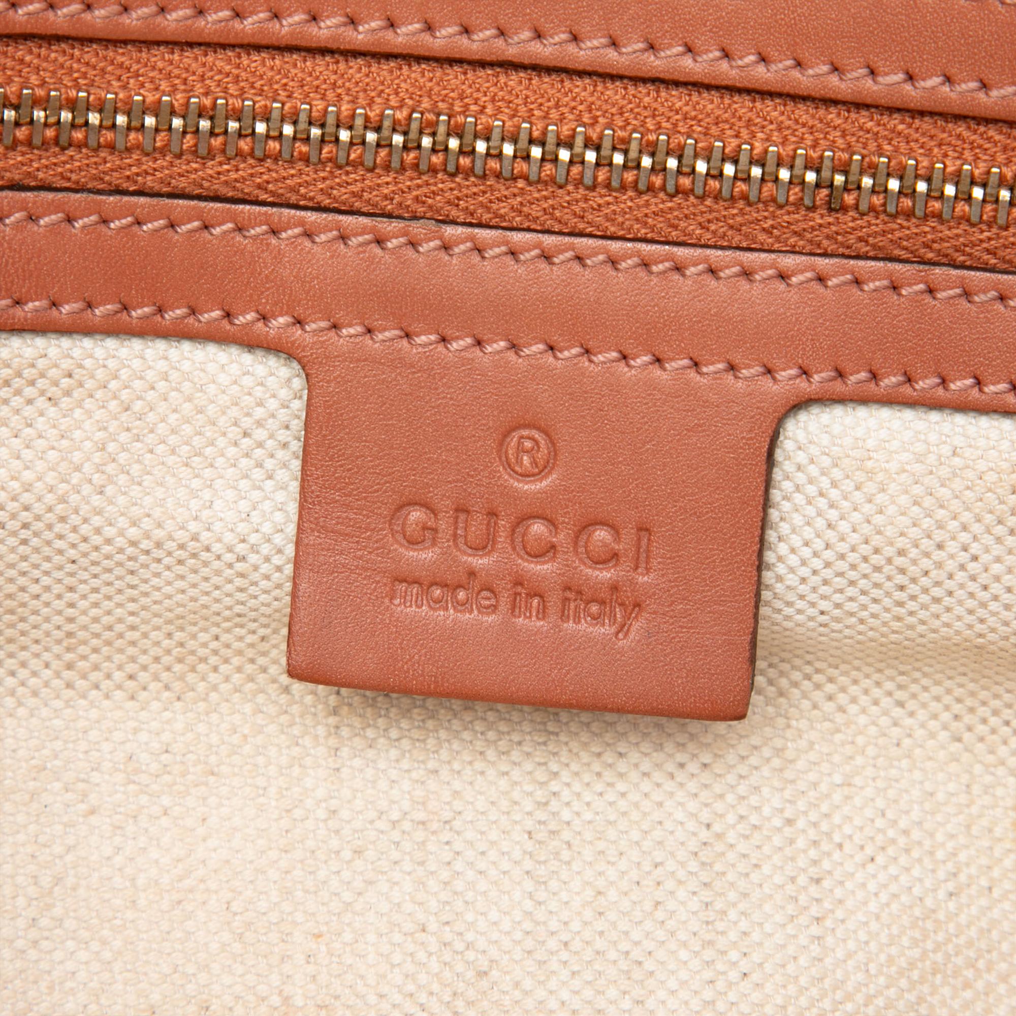 Gucci GG Canvas Heart Bit Satchel