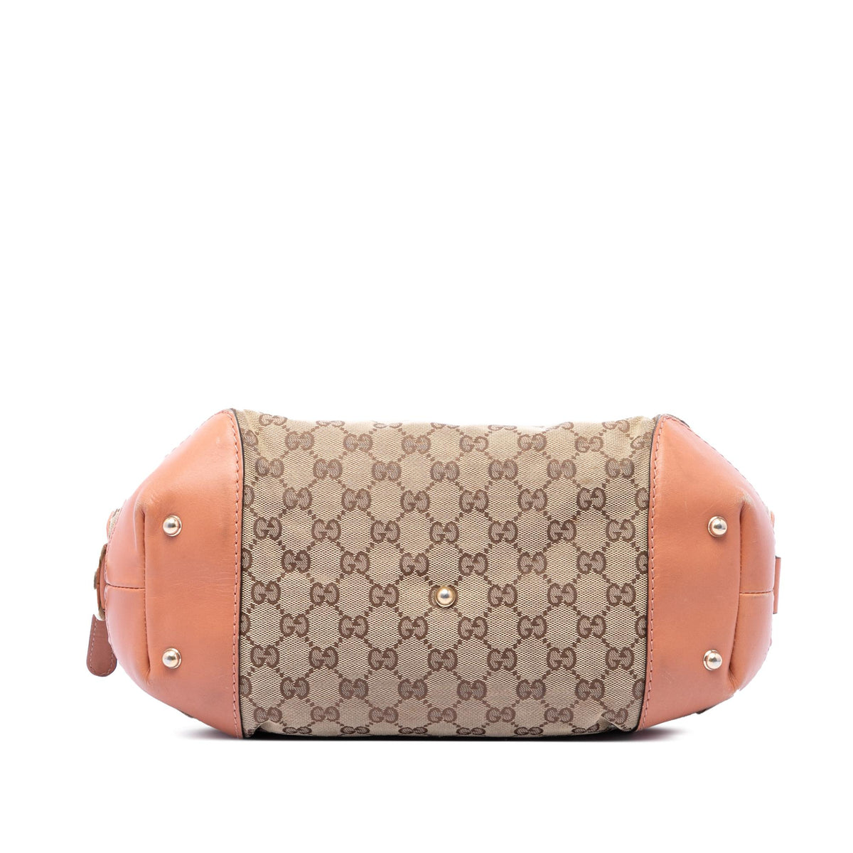 Gucci GG Canvas Heart Bit Satchel