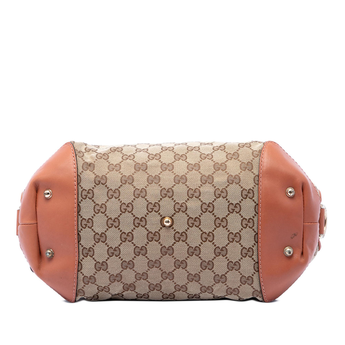 Gucci GG Canvas Heart Bit Satchel
