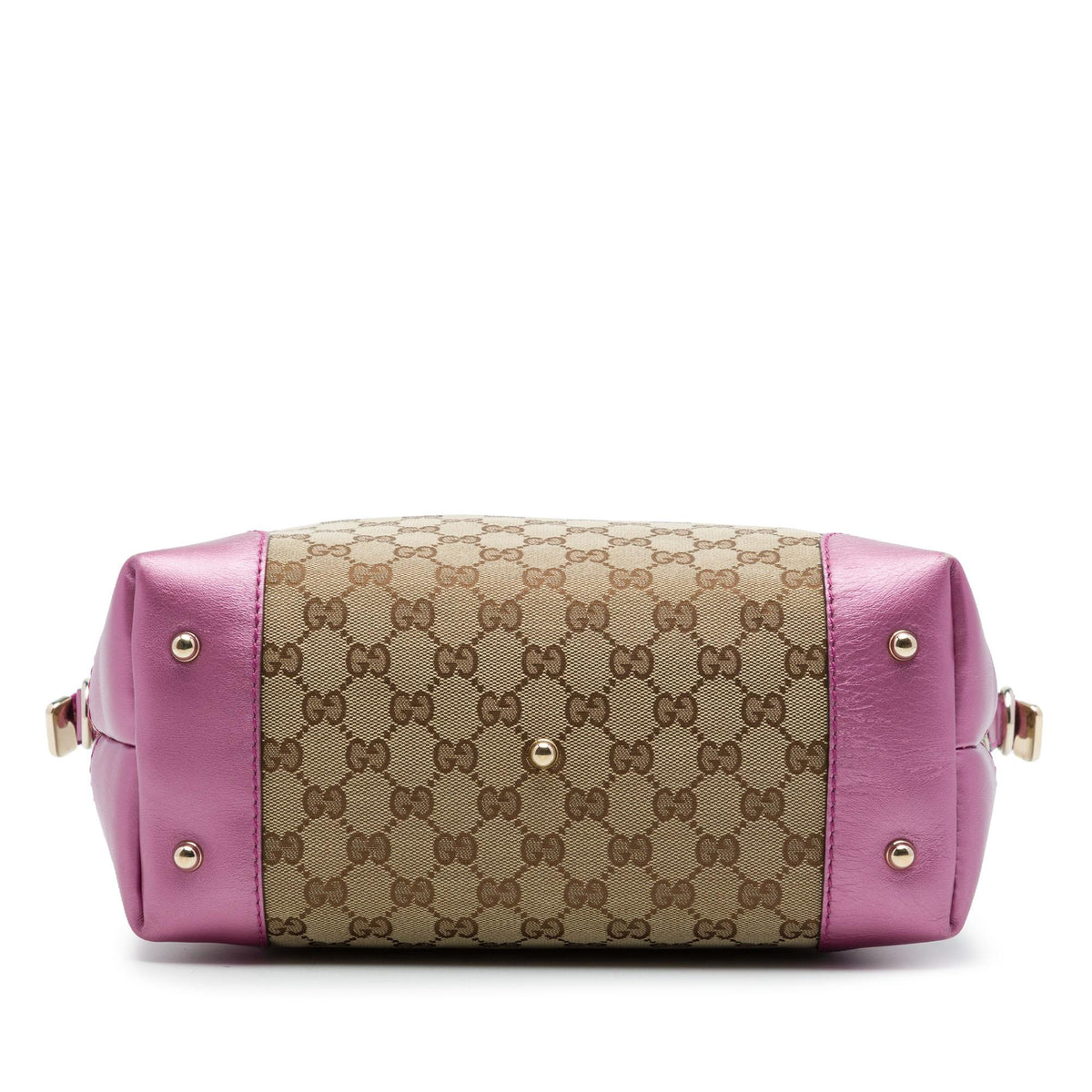Gucci GG Canvas Heart Bit Satchel