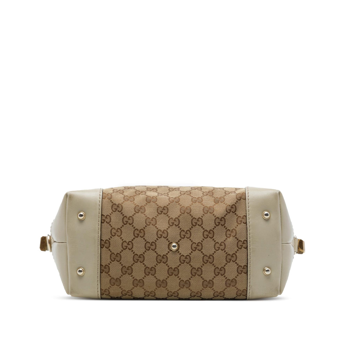 Gucci GG Canvas Heart Bit Satchel