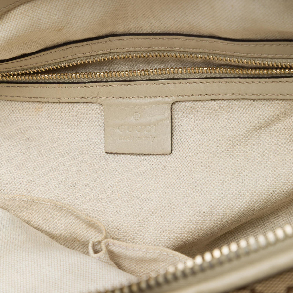 Gucci GG Canvas Heart Bit Satchel
