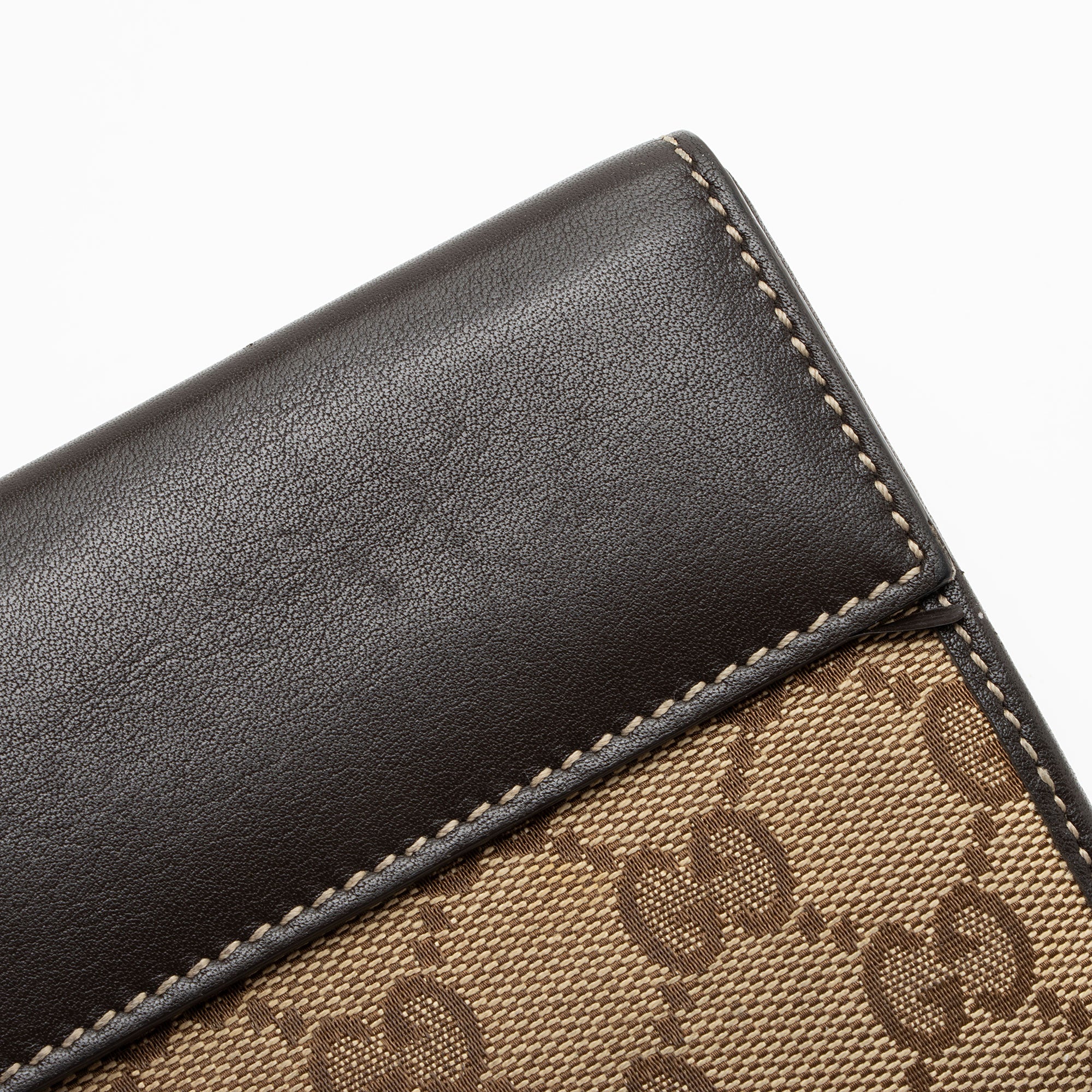 Gucci GG Canvas Heart Script Continental Wallet