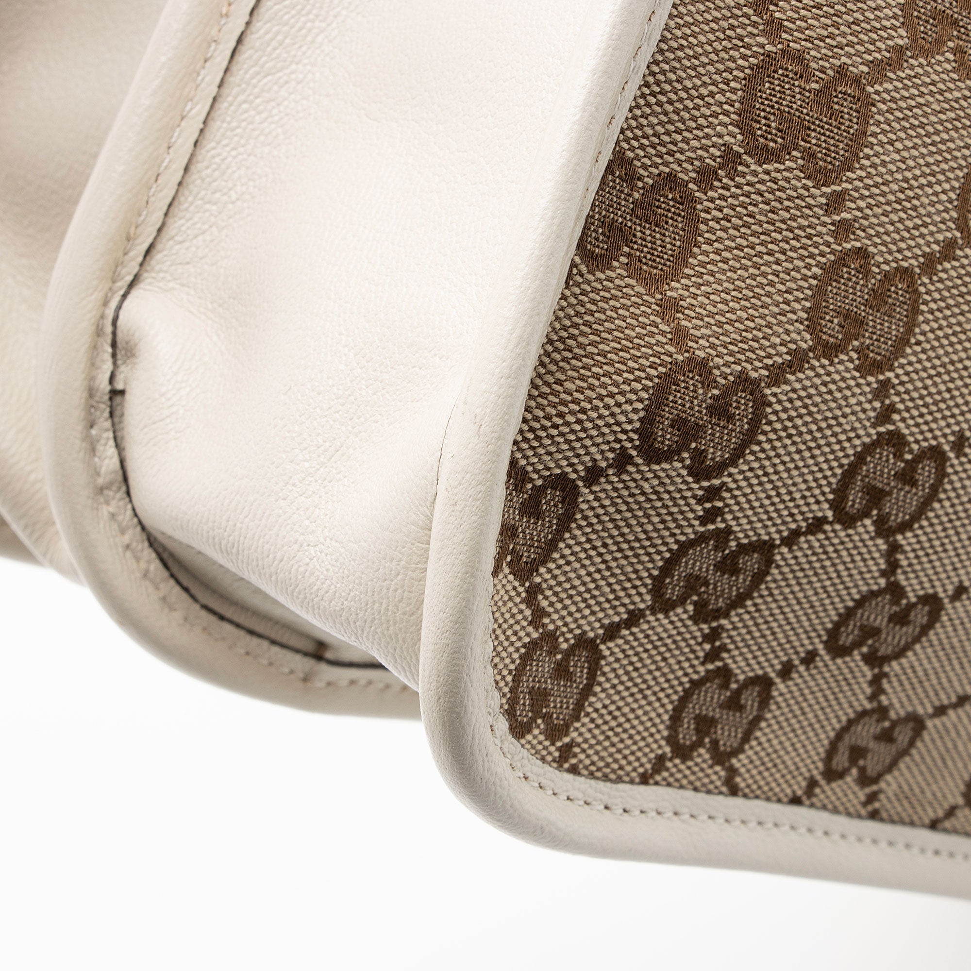 Gucci GG Canvas Horsebit 1955 Chain Medium Tote