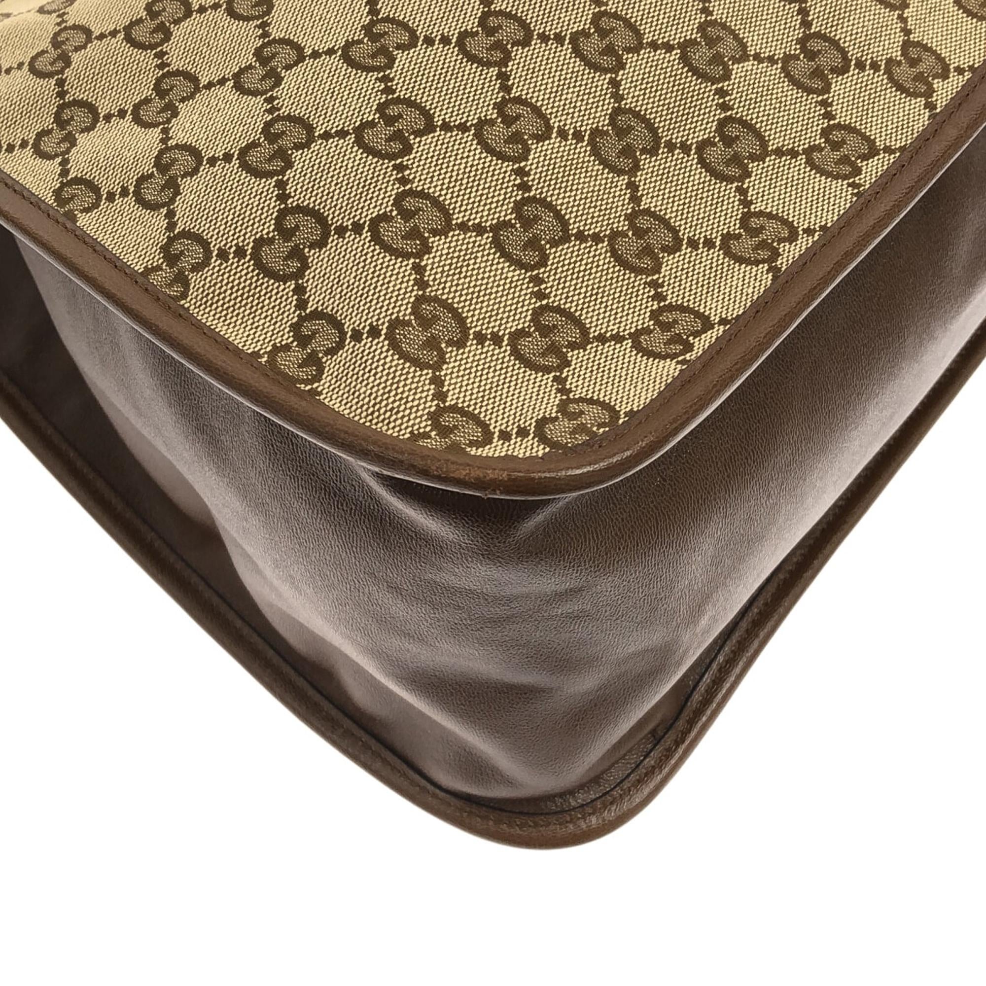 Gucci GG Canvas Horsebit 1955 Tote Bag (SHG-f3BOeU)