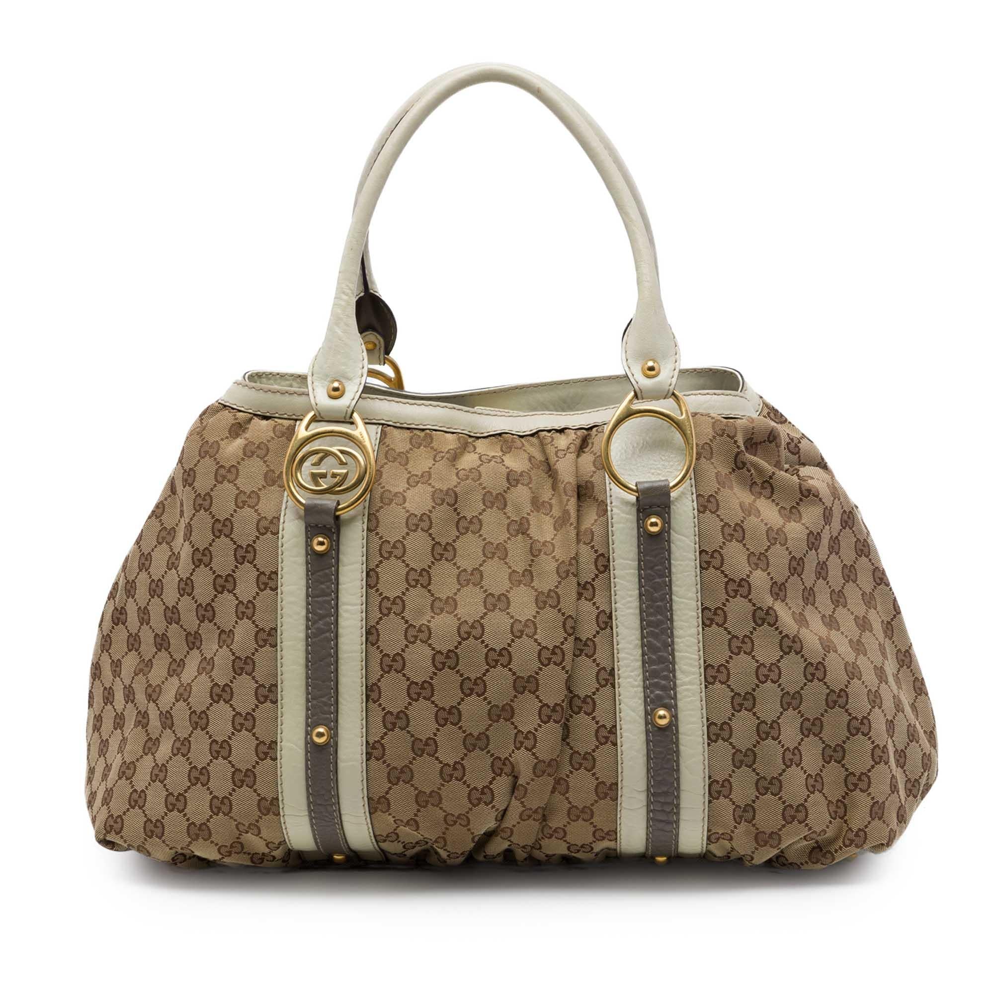 Gucci GG Canvas Interlocking G Tote