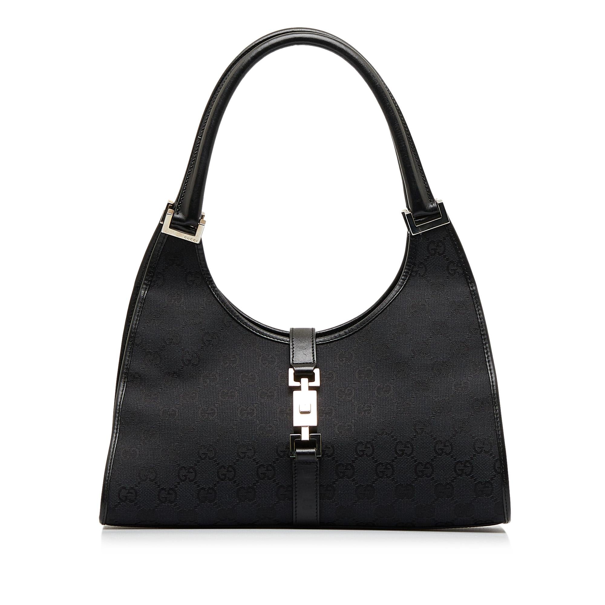 Gucci GG Canvas Jackie Bardot (SHG-LxroRX)