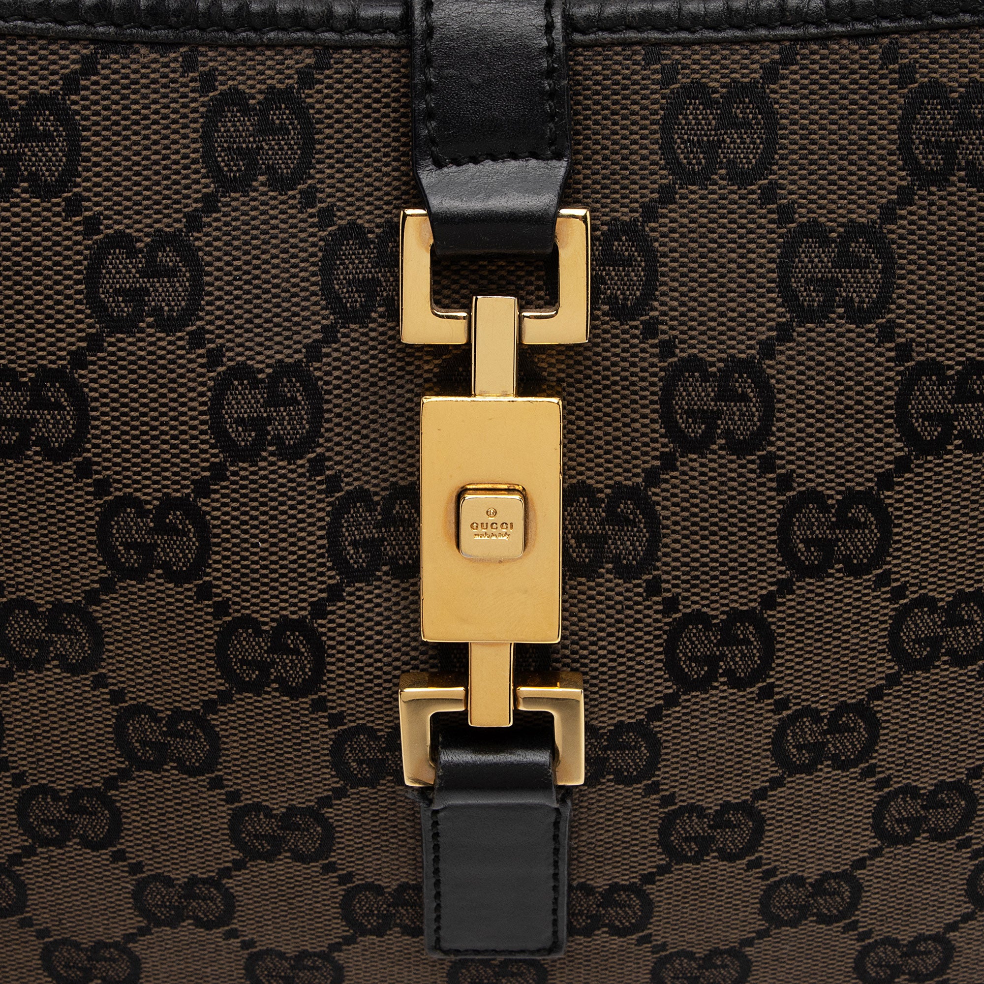 Gucci GG Canvas Jackie Hobo (SHF-HRXvrR)