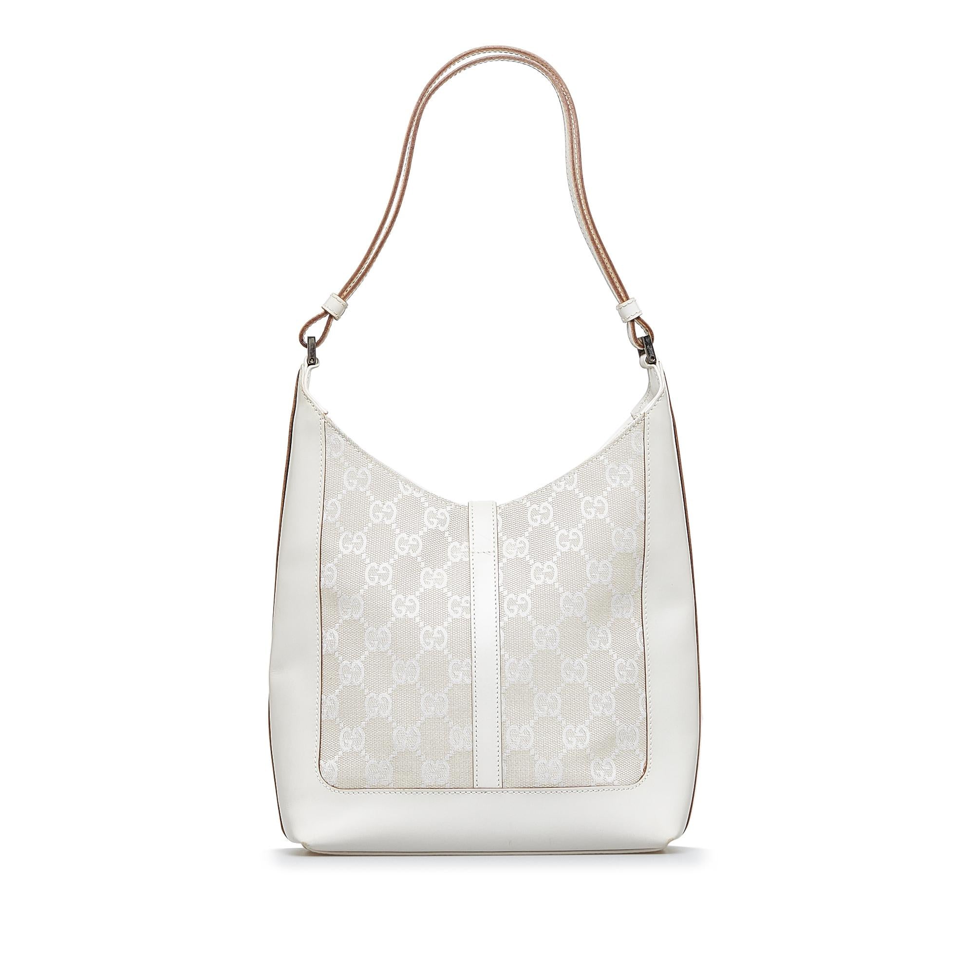 Gucci GG Canvas Jackie Shoulder Bag (SHG-m7c9Cb)