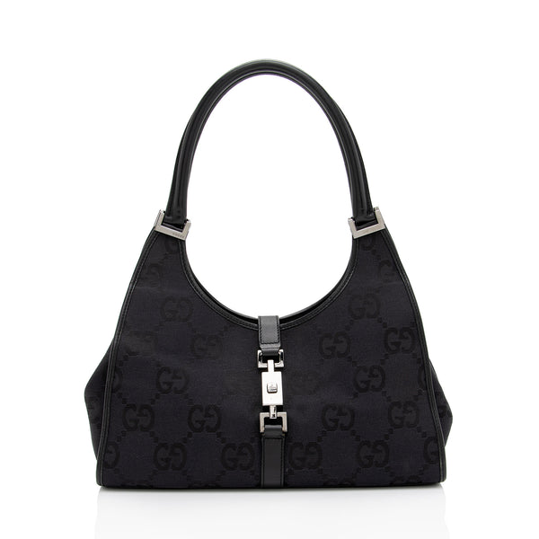 Gucci GG Canvas Jackie Small Shoulder Bag (SHF-Ajw7gP) – LuxeDH