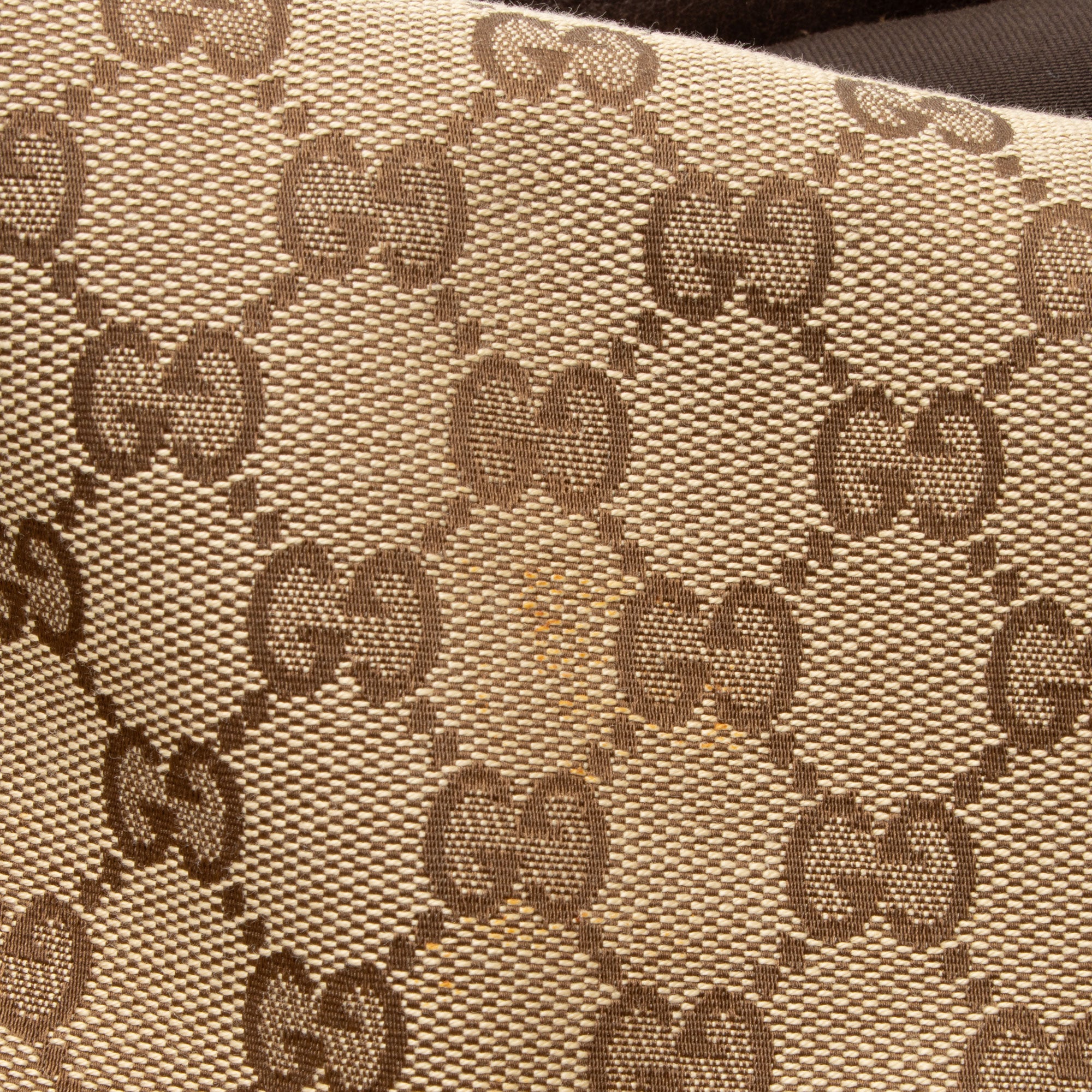 Gucci GG Canvas Jockey Large Hobo (SHF-boog0J)