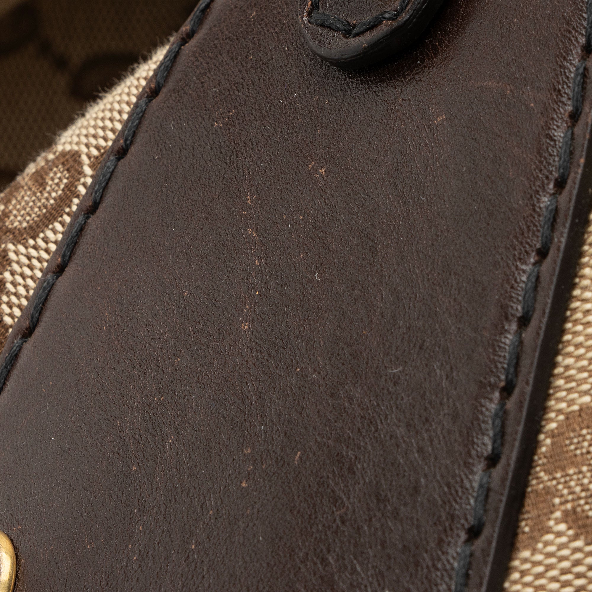 Gucci GG Canvas Jockey Large Hobo (SHF-boog0J)