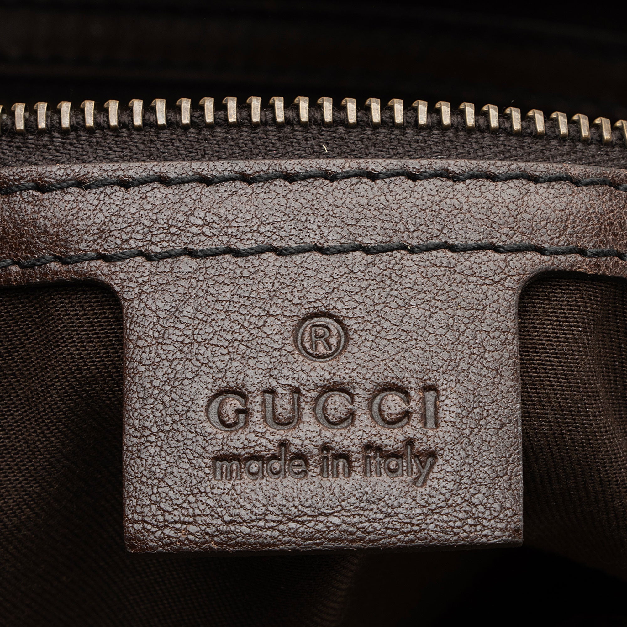 Gucci GG Canvas Jockey Large Hobo (SHF-boog0J)