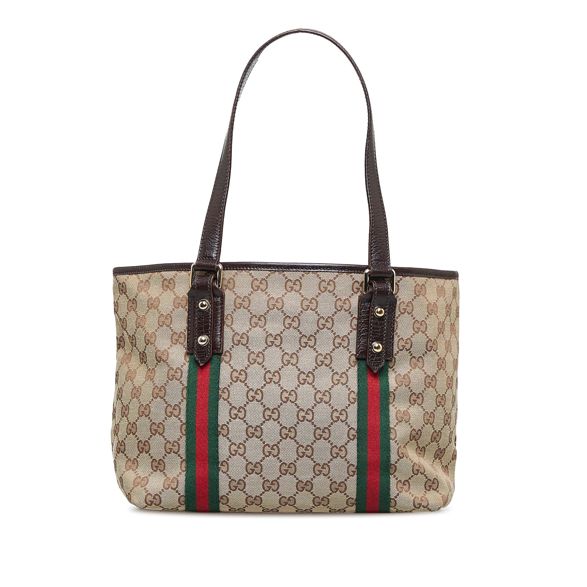 Gucci GG Canvas Jolicoeur Handbag (SHG-9PVdSh)