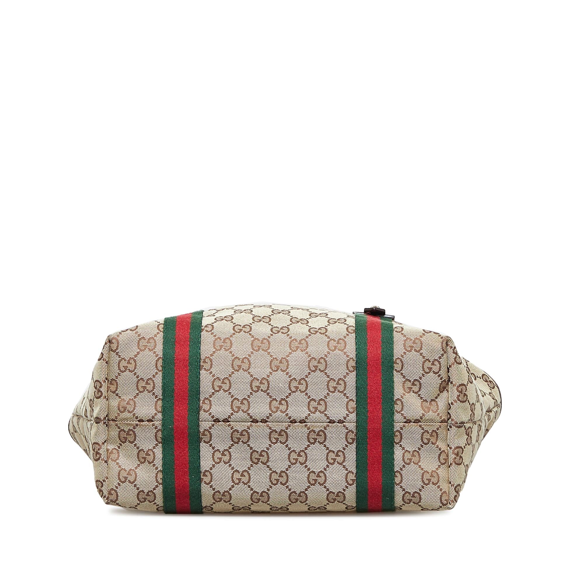 Gucci GG Canvas Jolicoeur Handbag (SHG-9PVdSh)
