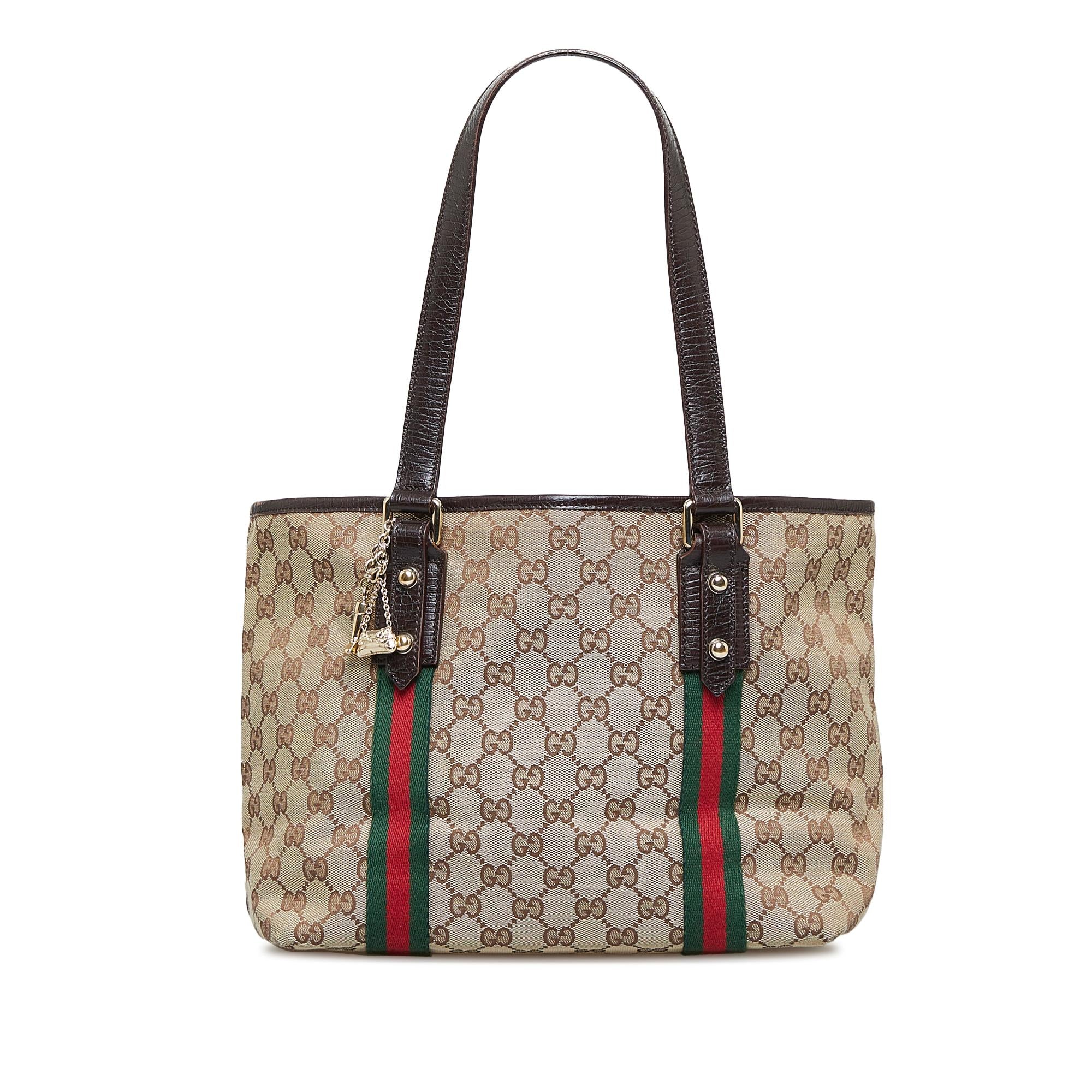 Gucci GG Canvas Jolicoeur Handbag (SHG-9PVdSh)