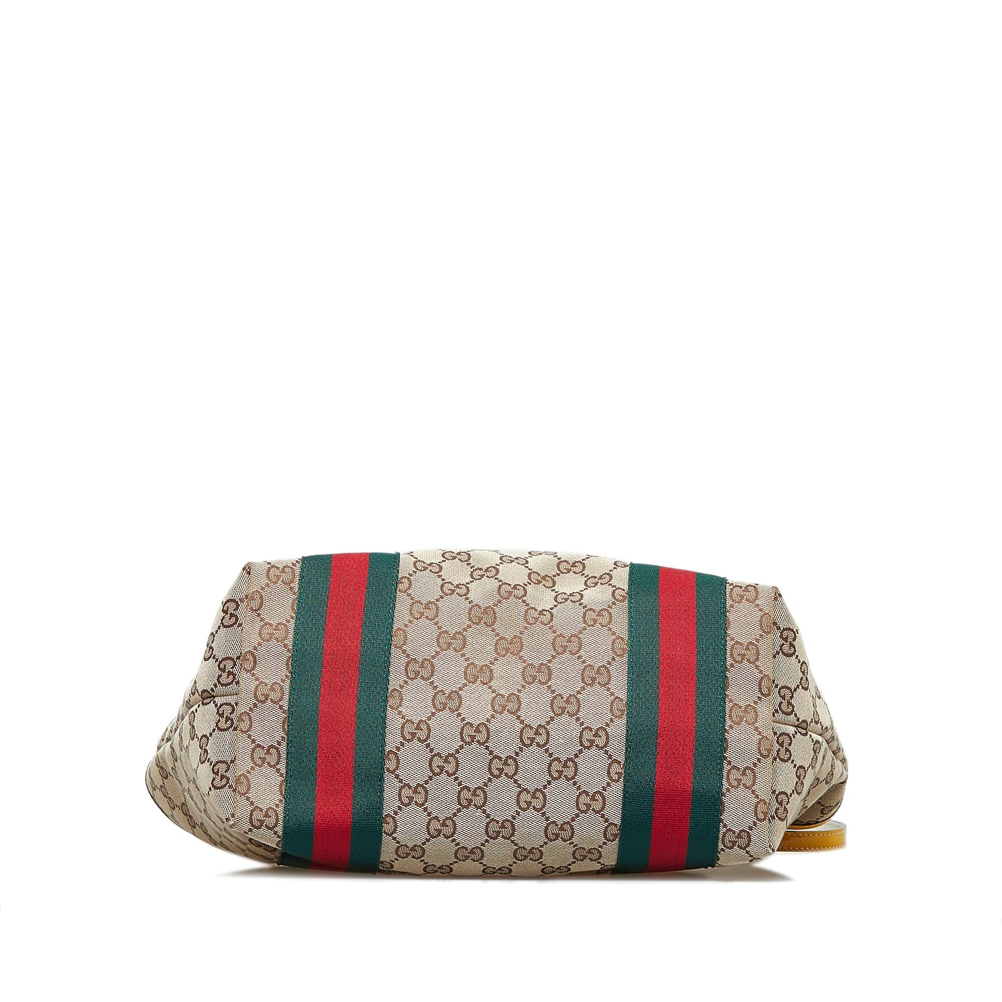 Gucci GG Canvas Jolicoeur Tote Bag (SHG-JJ05Lz)
