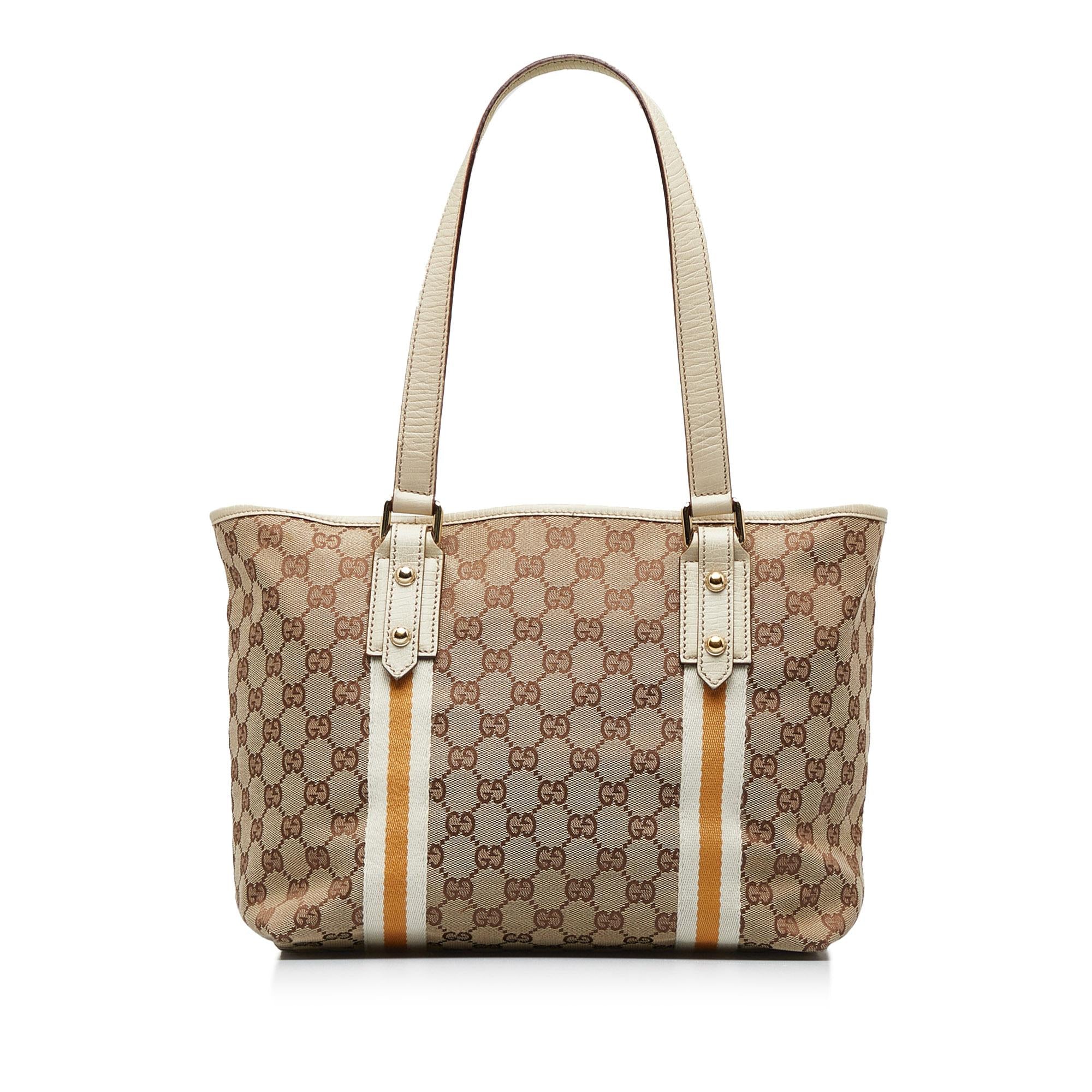 Gucci GG Canvas Jolicoeur Tote Bag (SHG-uGHpXk)