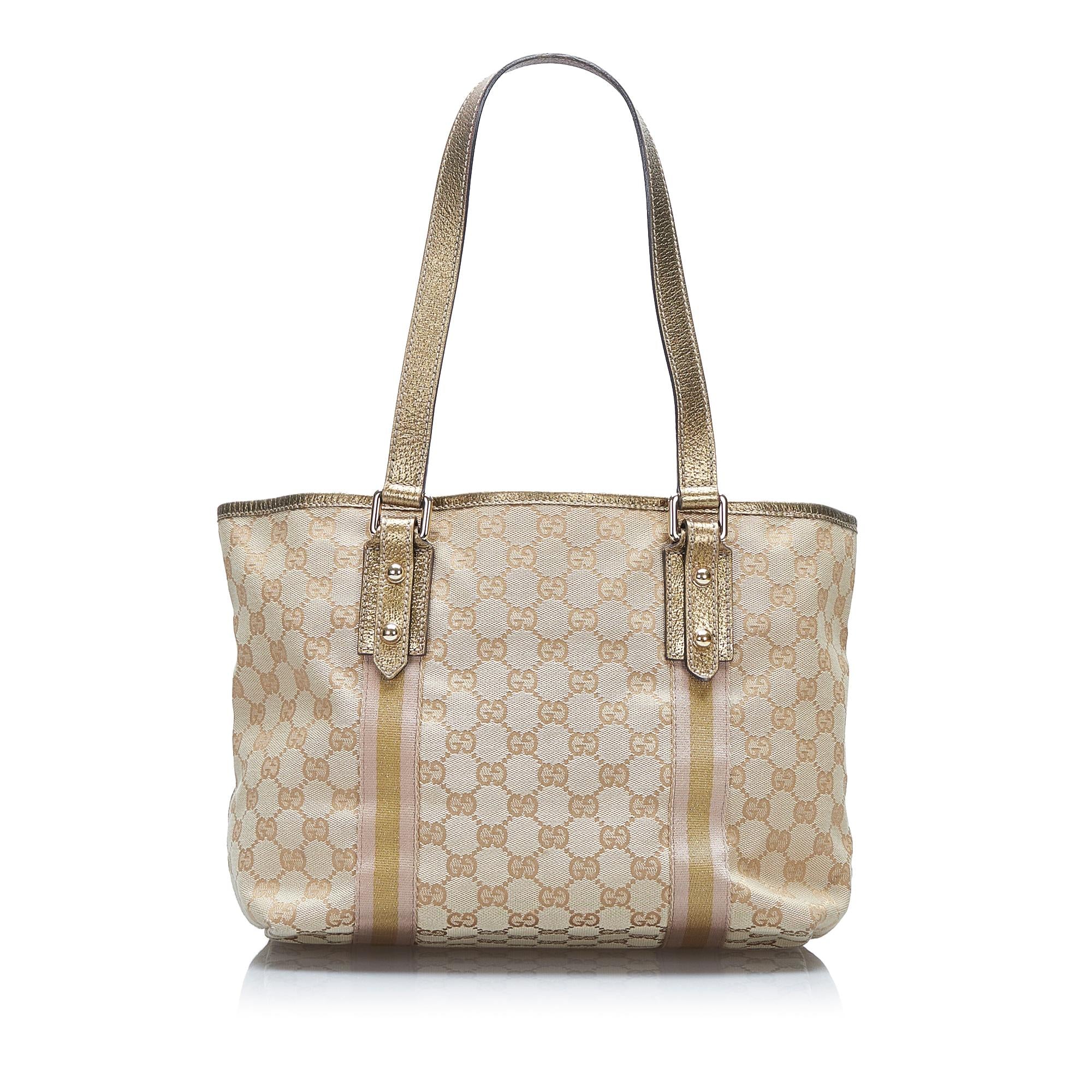 Gucci GG Canvas Jolicoeur Tote (SHG-j3Yk8W)
