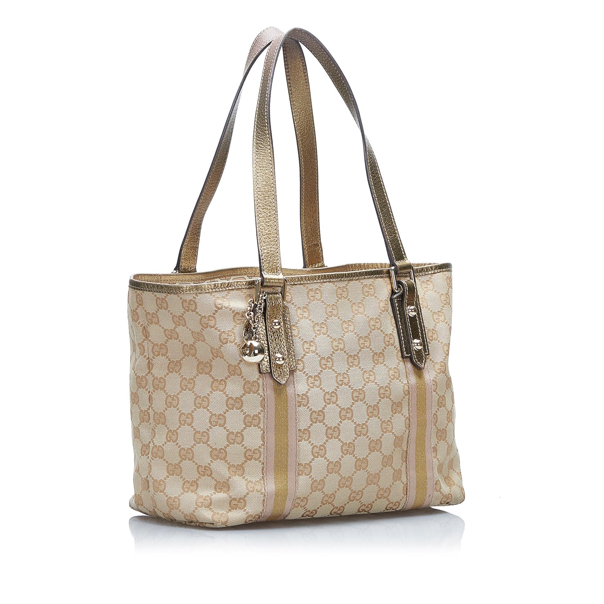 Gucci GG Canvas Jolicoeur Tote (SHG-j3Yk8W)