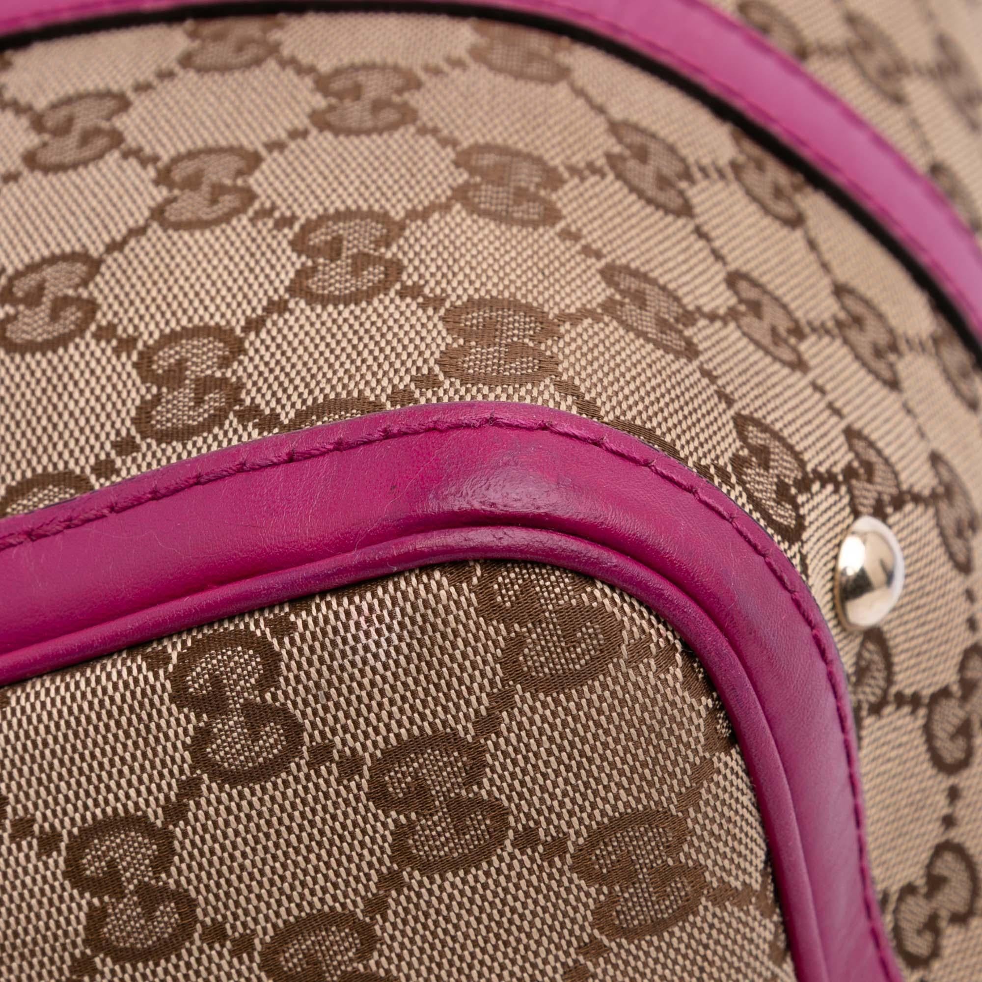 Gucci GG Canvas Joy Boston Bag