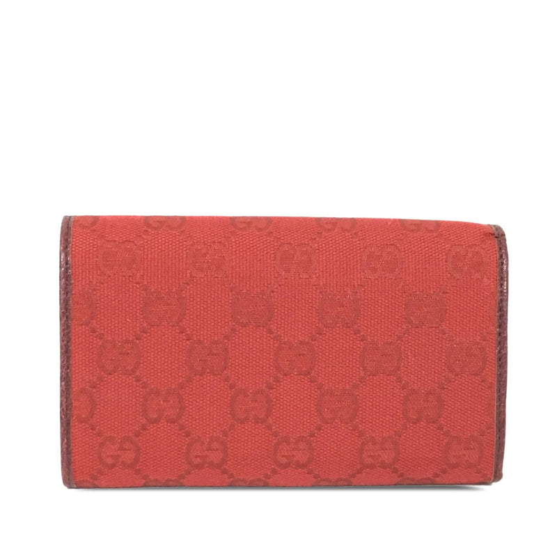 Gucci GG Canvas Long Wallet (SHG-gPanWj)