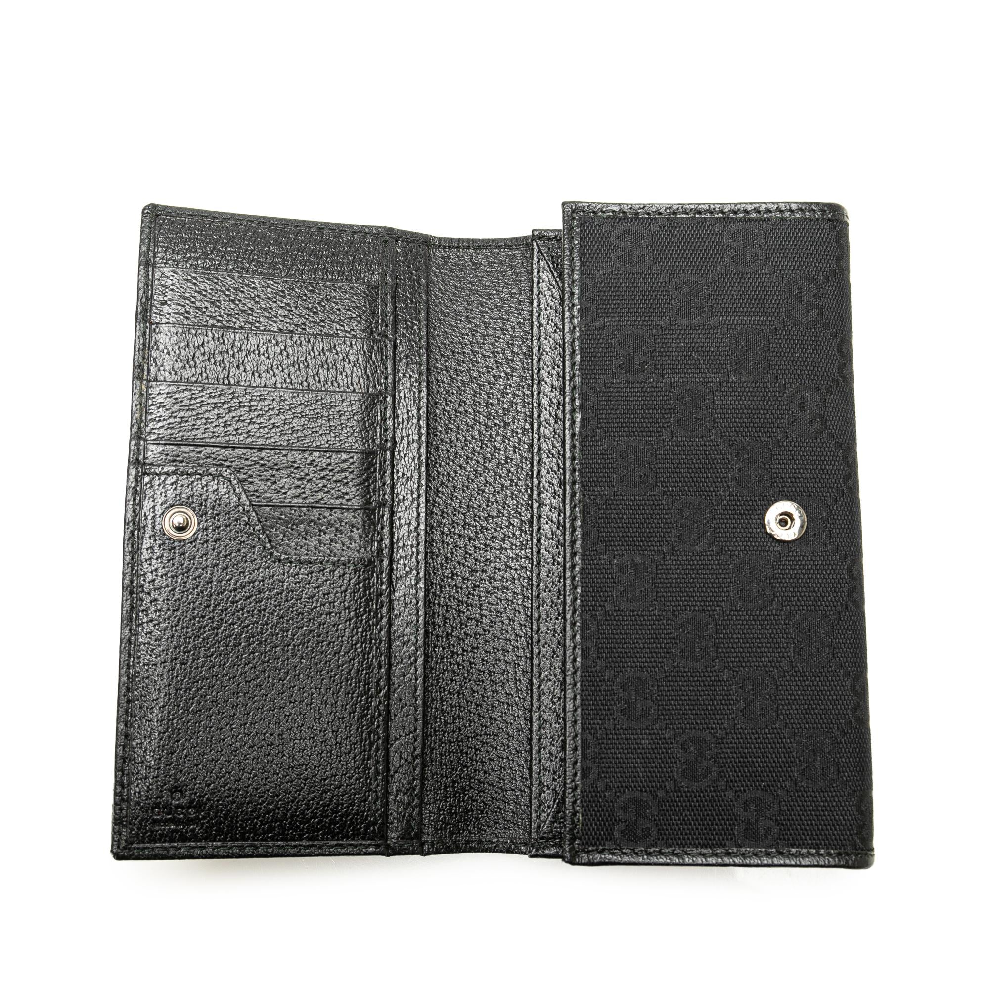 Gucci GG Canvas Long Wallet