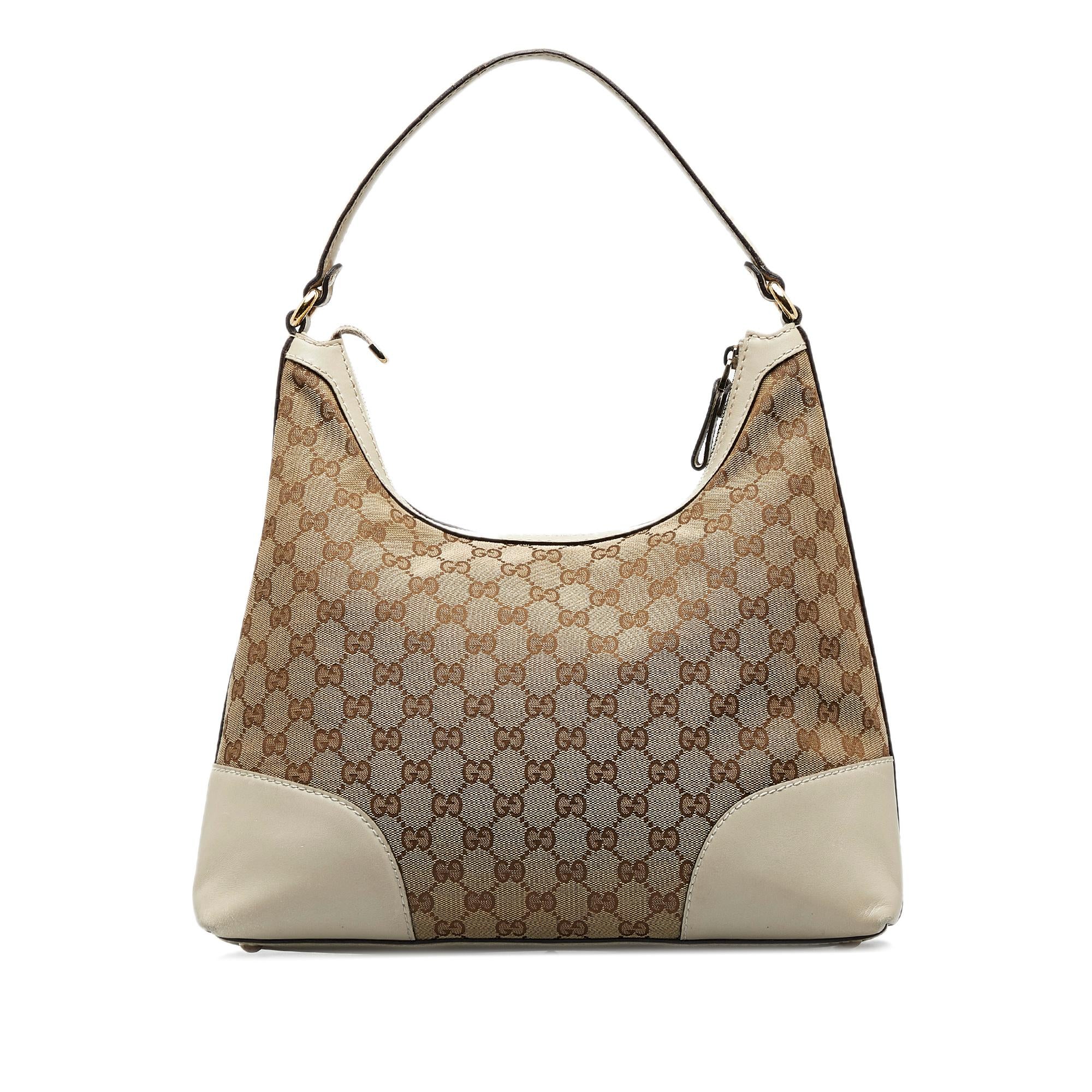 Gucci GG Canvas Lovely Heart Hobo (SHG-SnfJQ9)