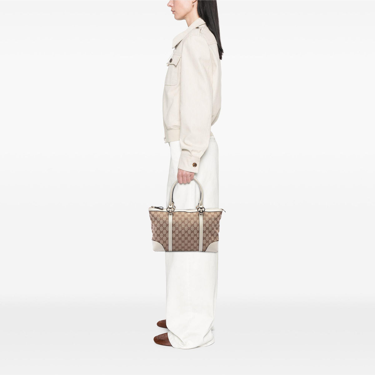 Gucci GG Canvas Lovely Tote