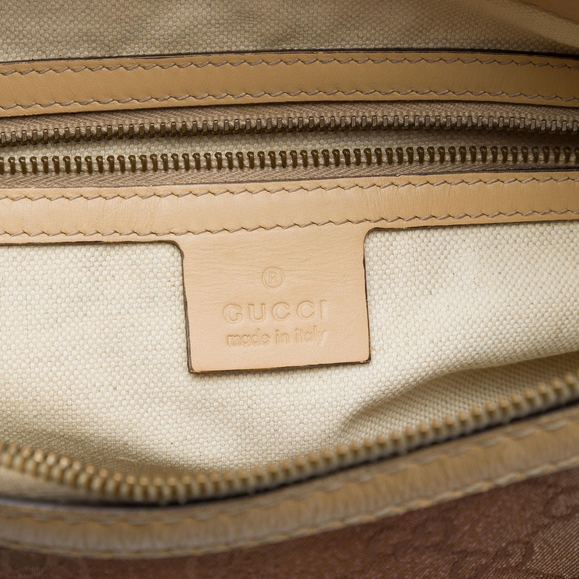 Gucci GG Canvas Lurex Scarlett Handbag