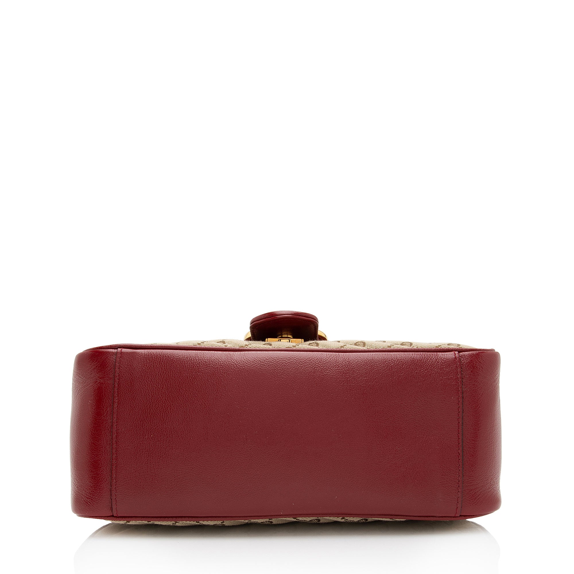 Gucci GG Canvas Marmont Small Top Handle Bag (SHF-WYqDum)