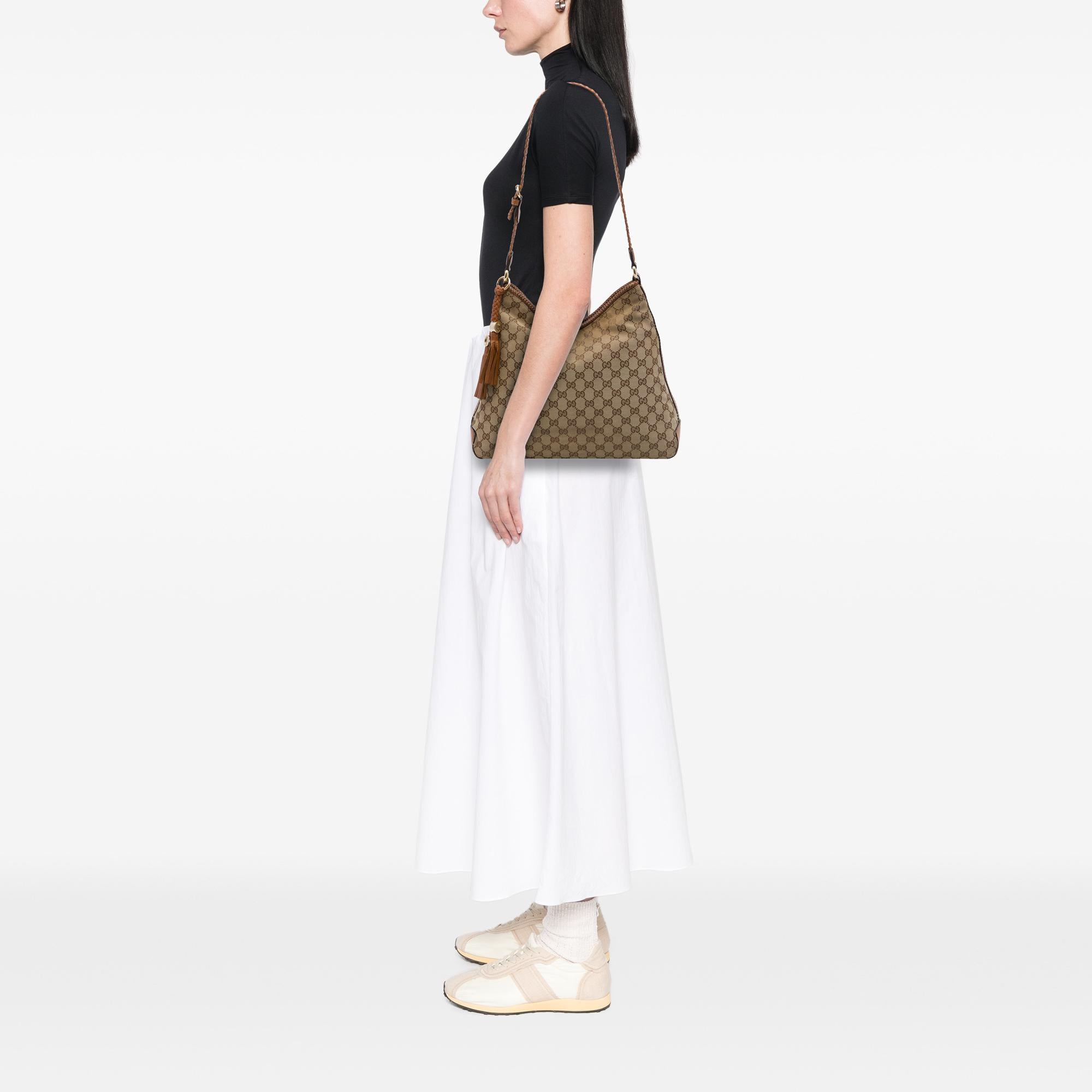 Gucci GG Canvas Marrakech Shoulder Bag