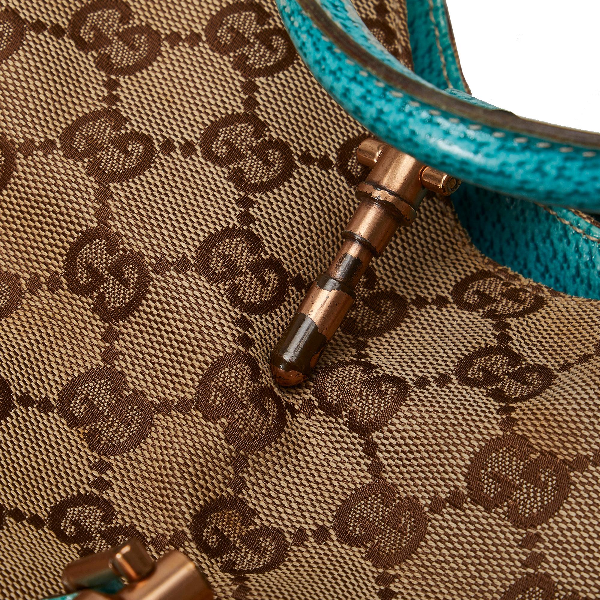 Gucci GG Canvas Nailhead Jackie Bardot (SHG-KfMLGA)