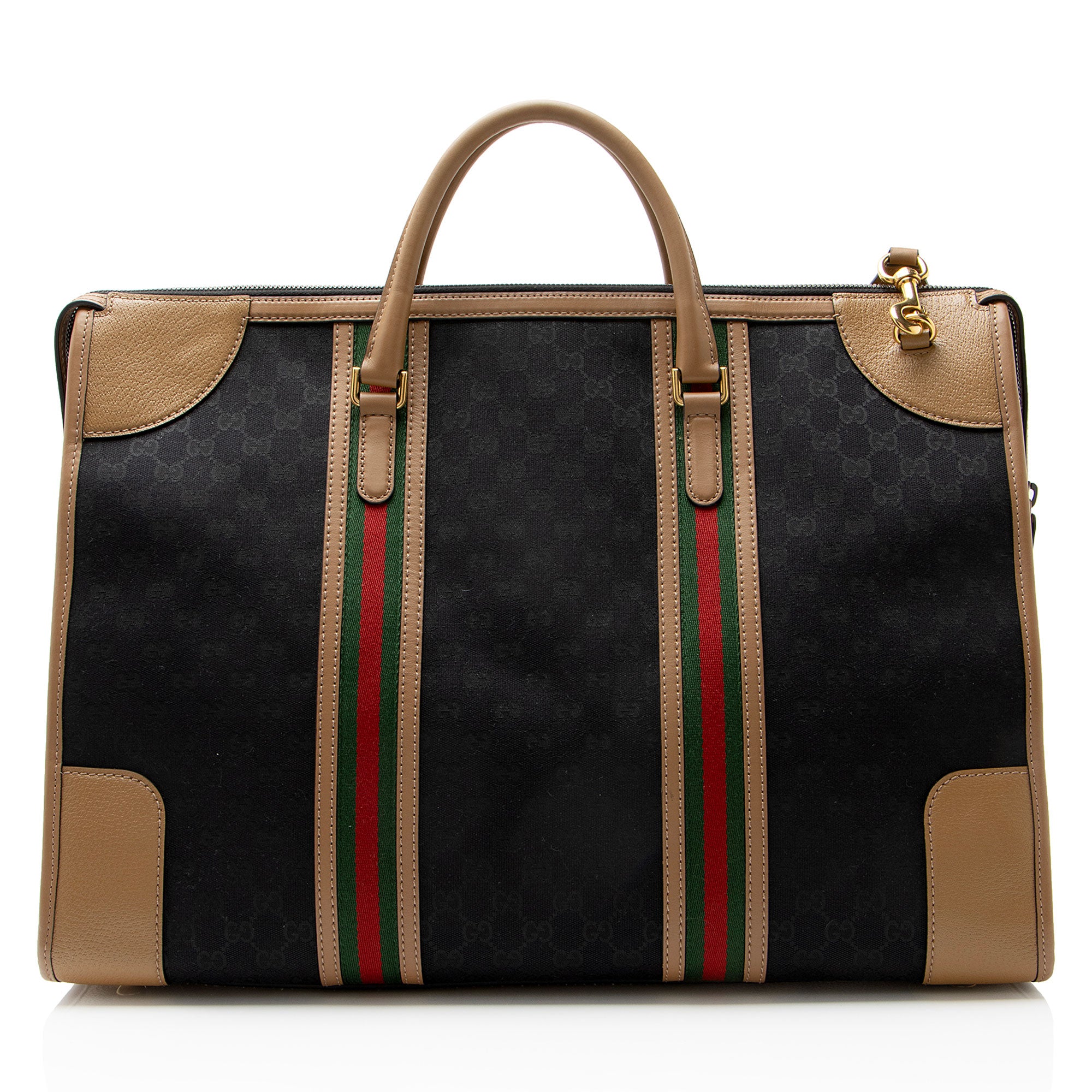 Gucci GG Canvas Ophidia Bauletto XL Duffle
