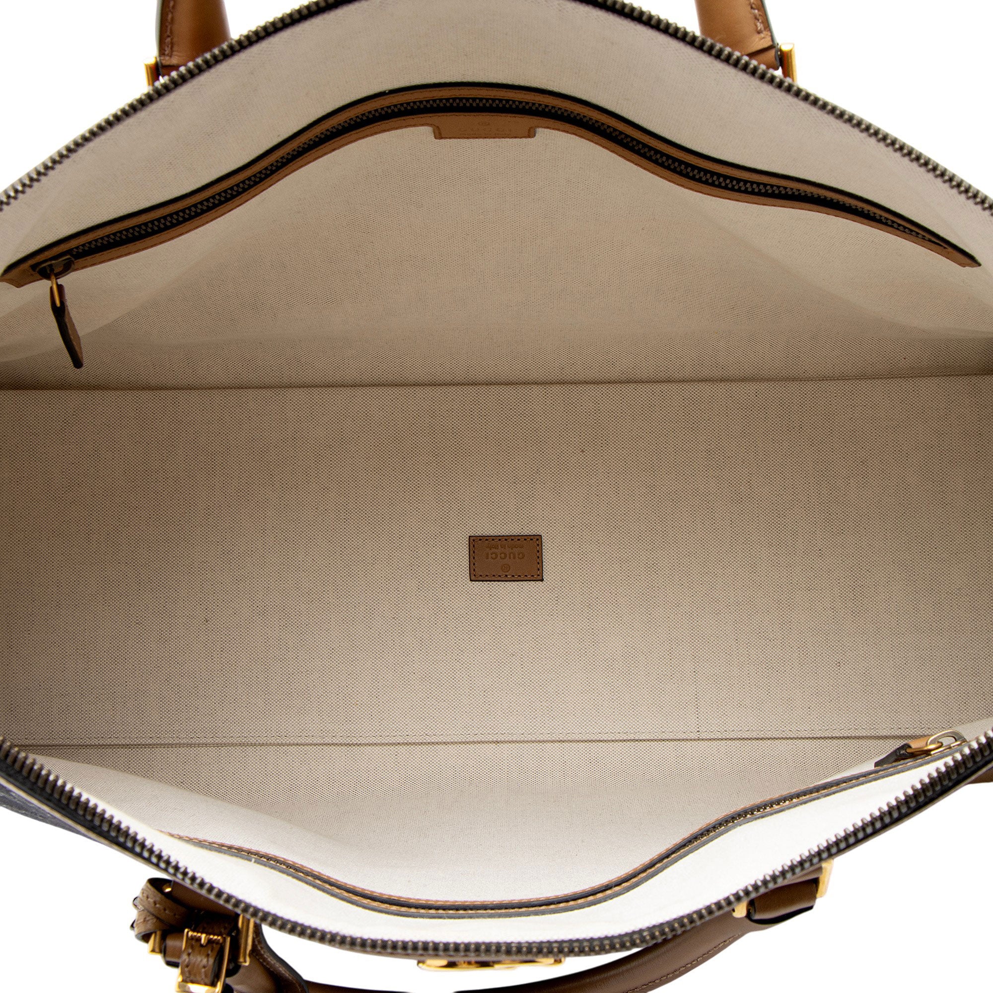 Gucci GG Canvas Ophidia Bauletto XL Duffle