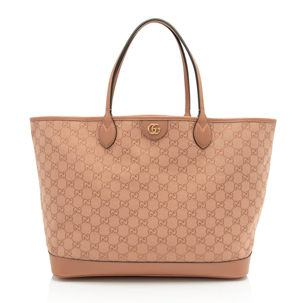 Gucci GG Canvas Ophidia Large Tote (SHF-CXUhG9)