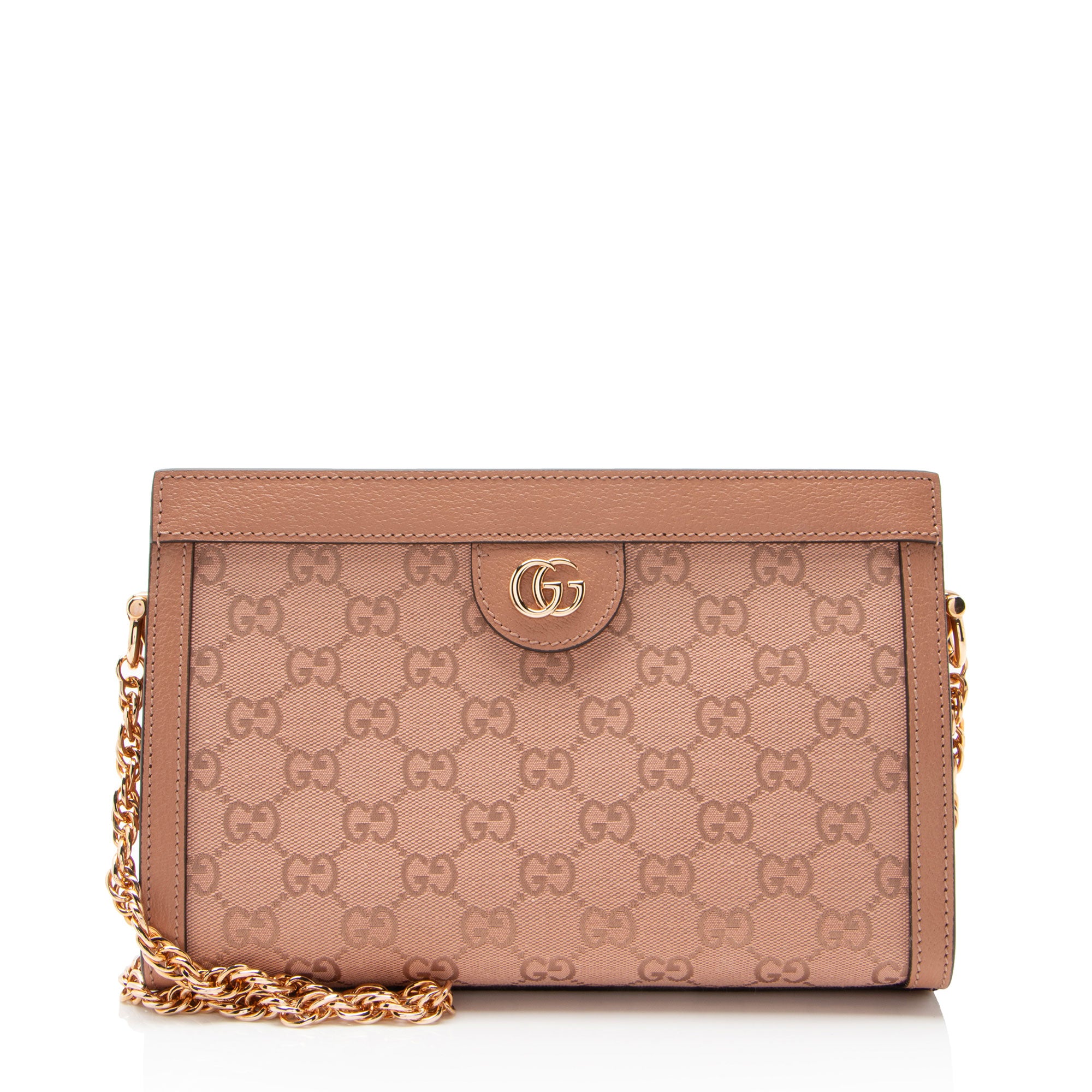 Gucci GG Canvas Ophidia Medium Chain Shoulder Bag
