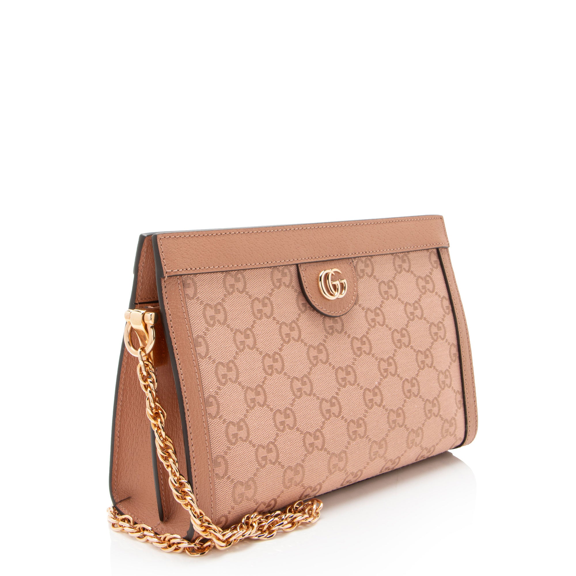 Gucci GG Canvas Ophidia Medium Chain Shoulder Bag