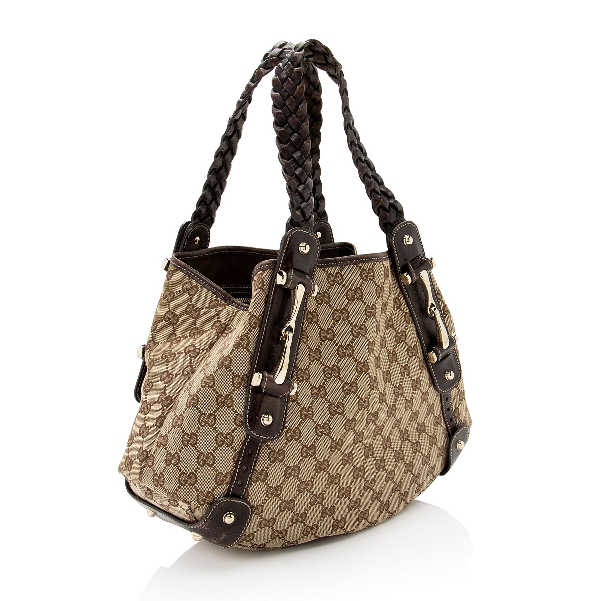 Gucci GG Canvas Pelham Small Shoulder Bag (SHF-HW7KzX)