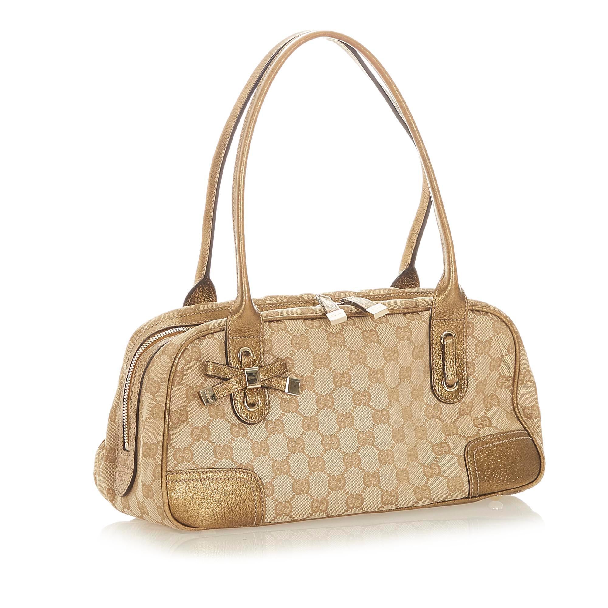 Gucci GG Canvas Princy Shoulder Bag (SHG-32158)